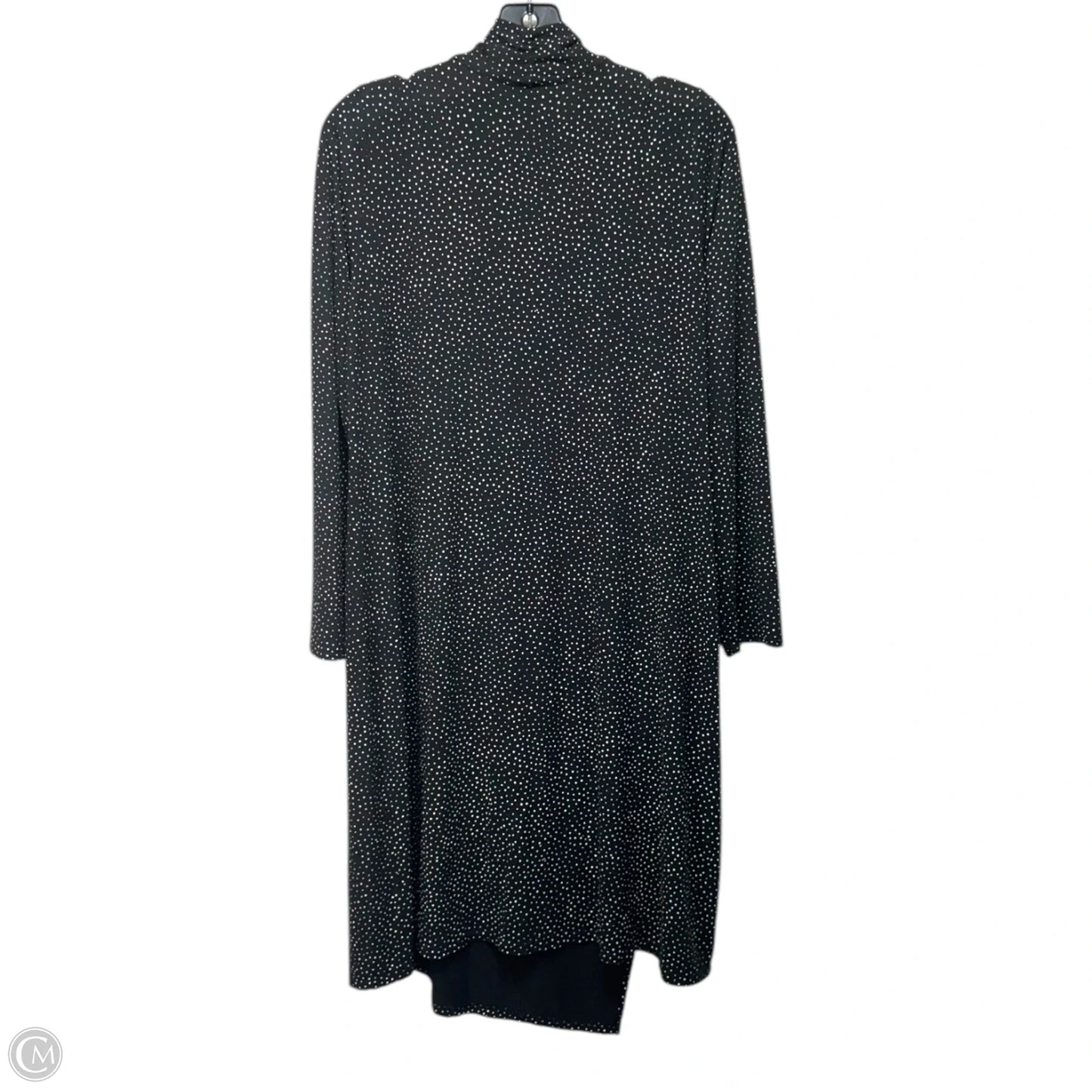 Wearever Collection Faux Wrap Dress By J. Jill In Polkadot Pattern, Size: M