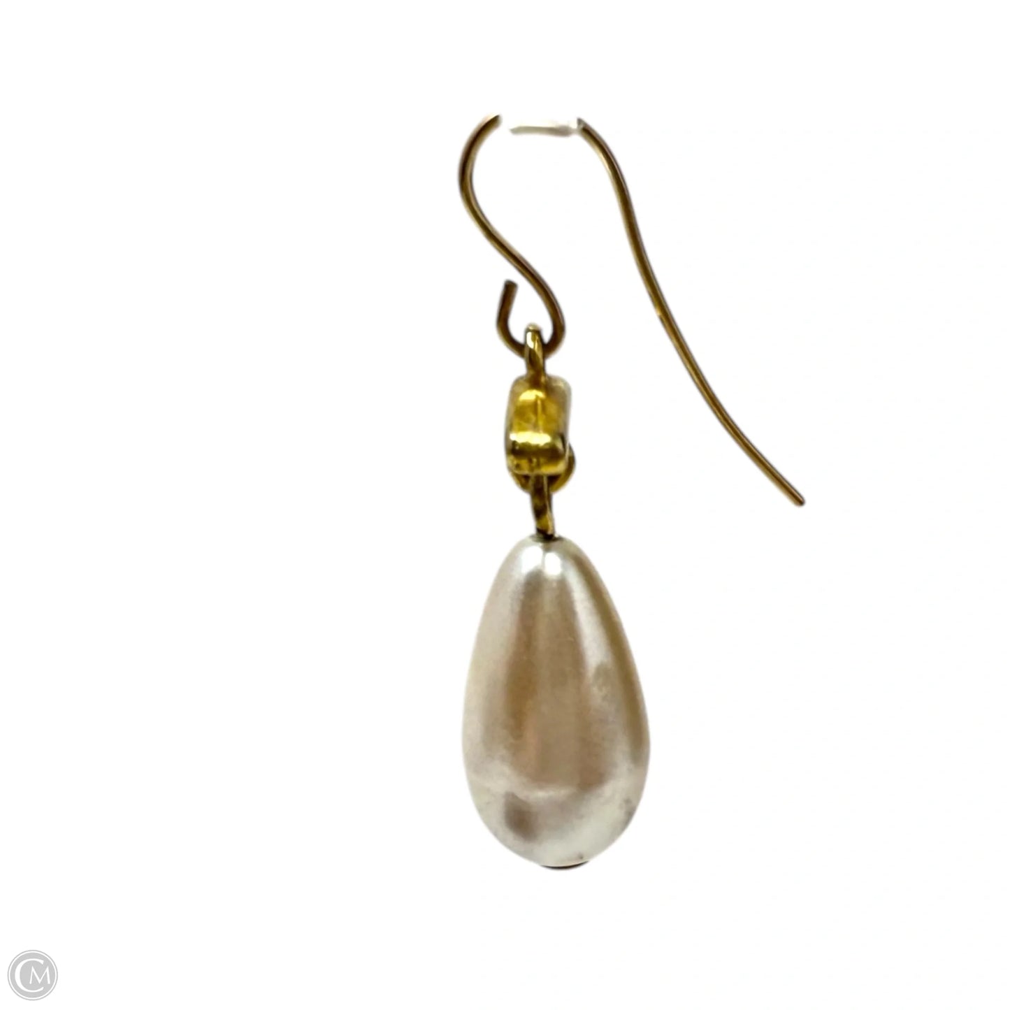 Faux Pearl Drop Earrings By Unbranded