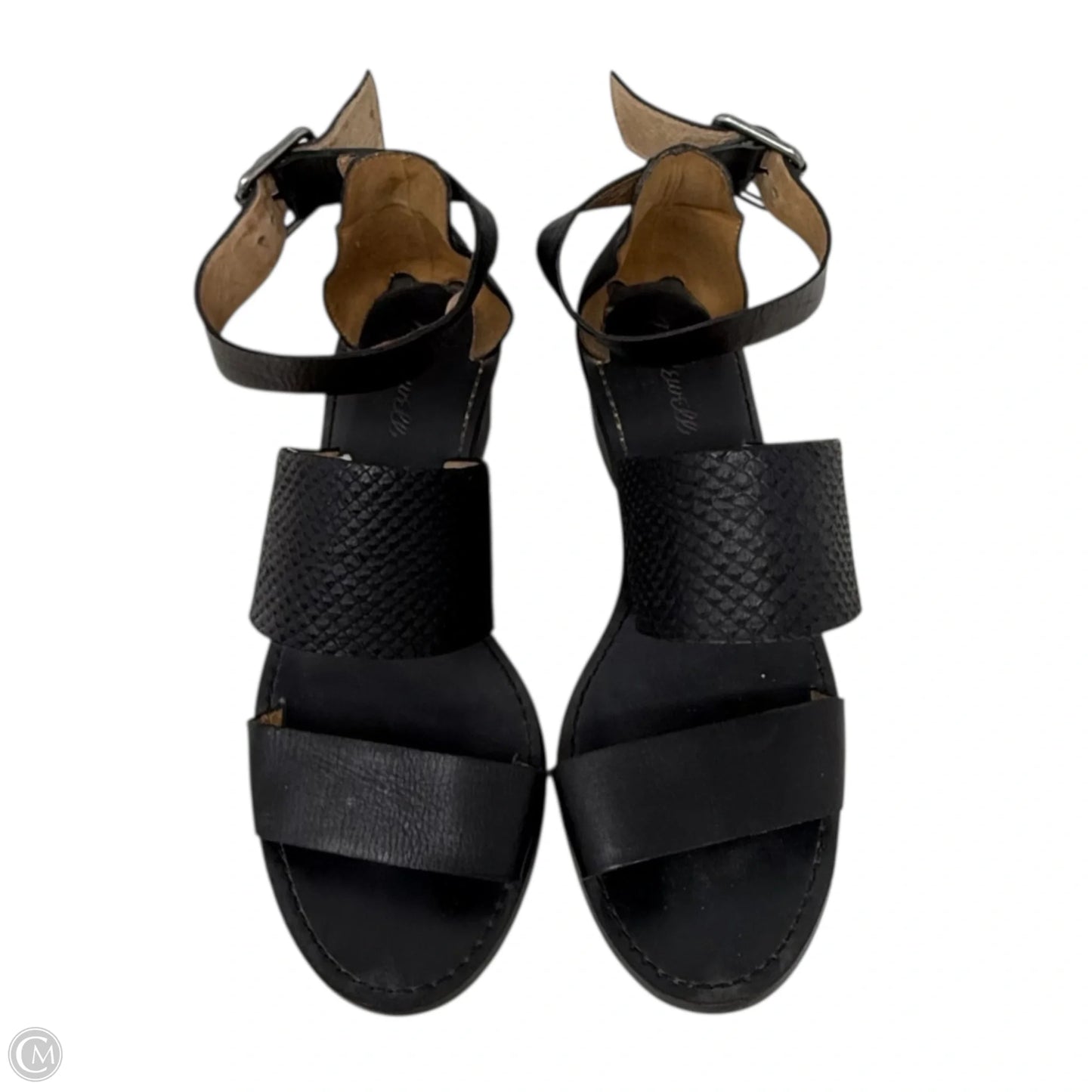 The Warren Sandals By Madewell In Black, Size: 6.5