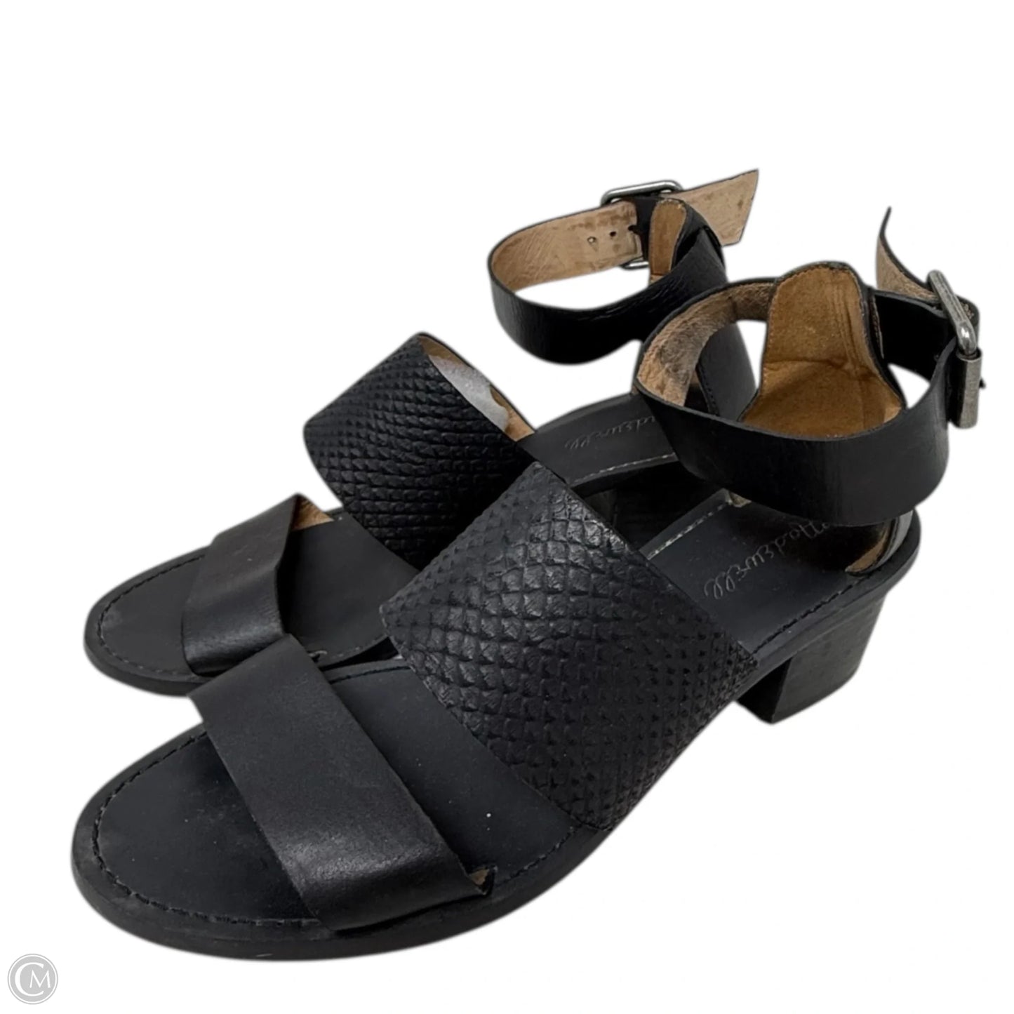 The Warren Sandals By Madewell In Black, Size: 6.5