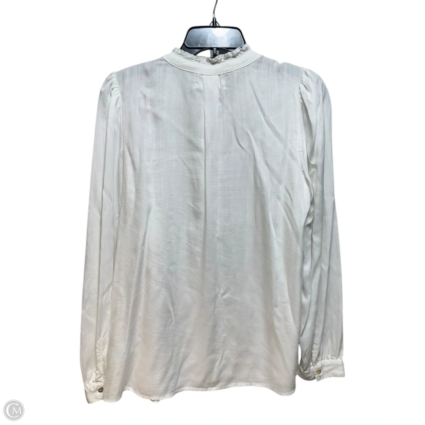 Top Long Sleeve By Dear John In White, Size: M