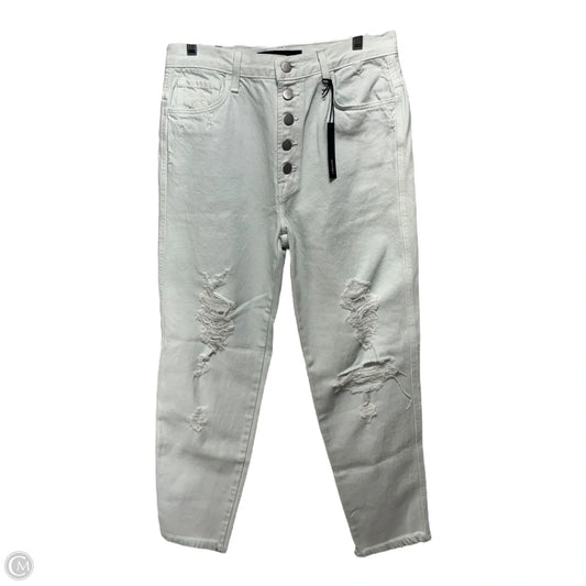 Jeans Straight By J Brand In Aqua, Size: 4