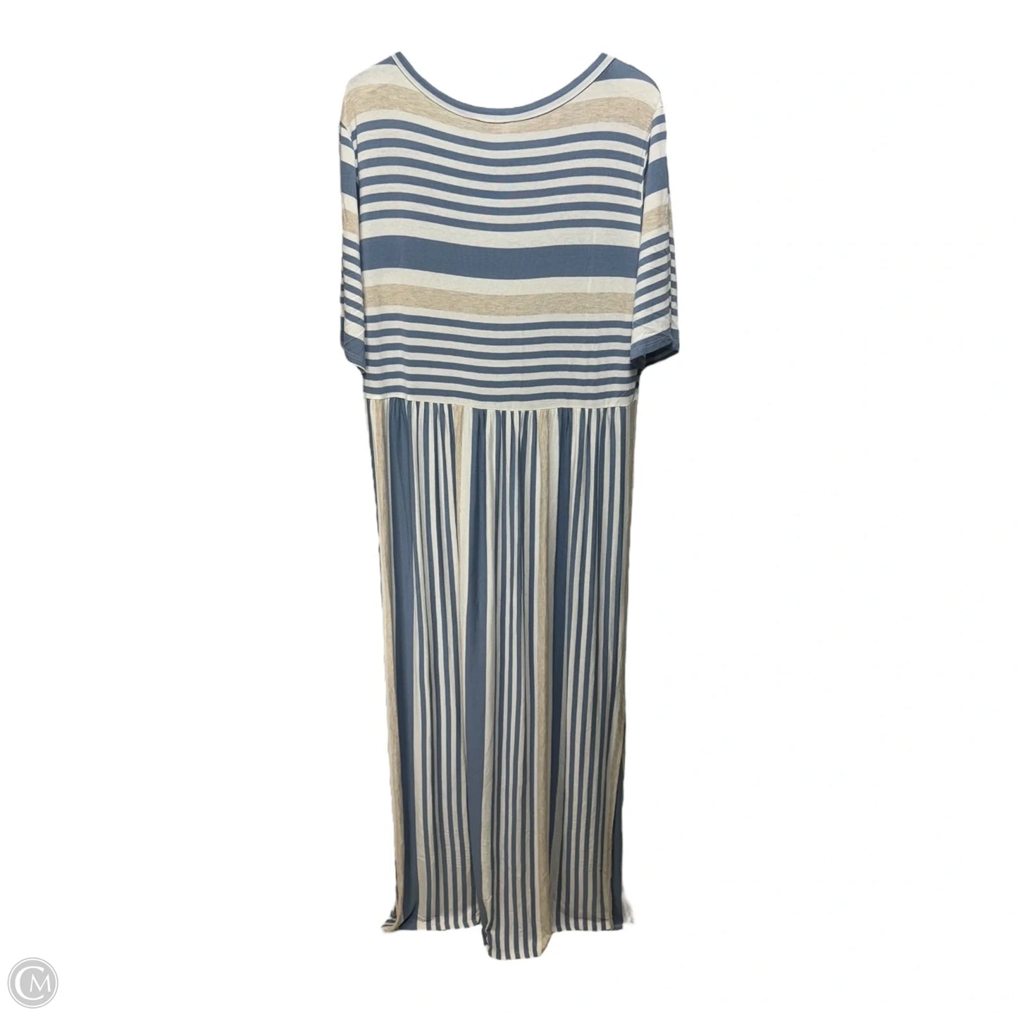 Dress Casual Maxi By Jodifl In Striped Pattern, Size: 1x