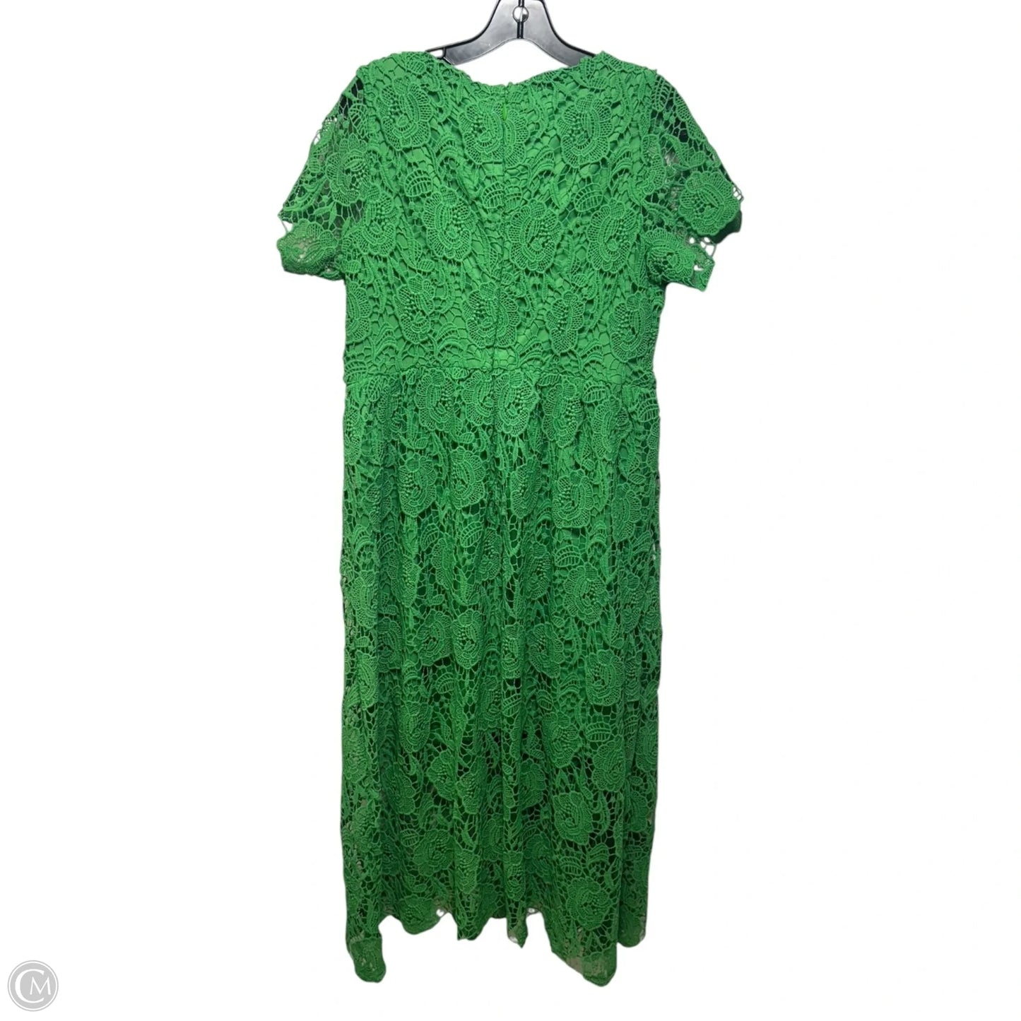 Dress Casual Maxi By New York And Co In Green, Size: M