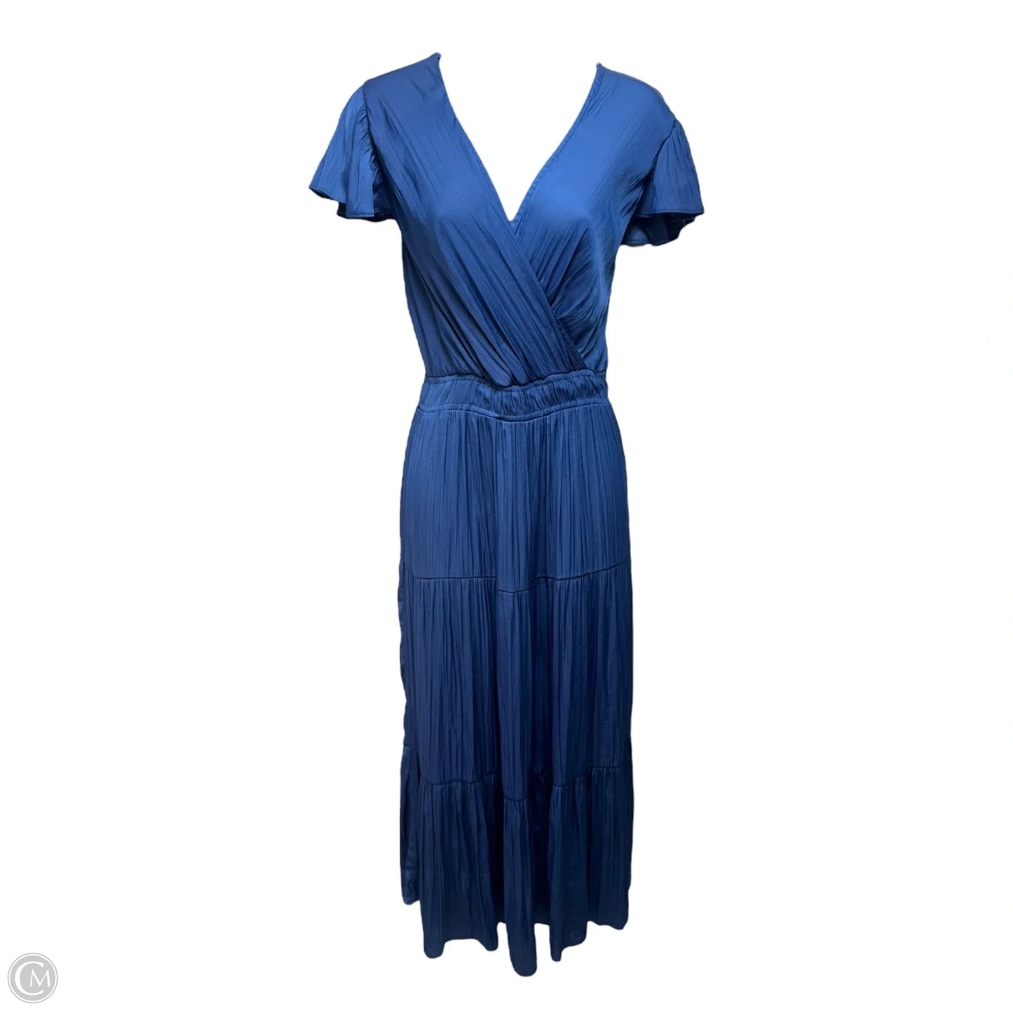 Dress Casual Maxi By Joie In Blue, Size: M