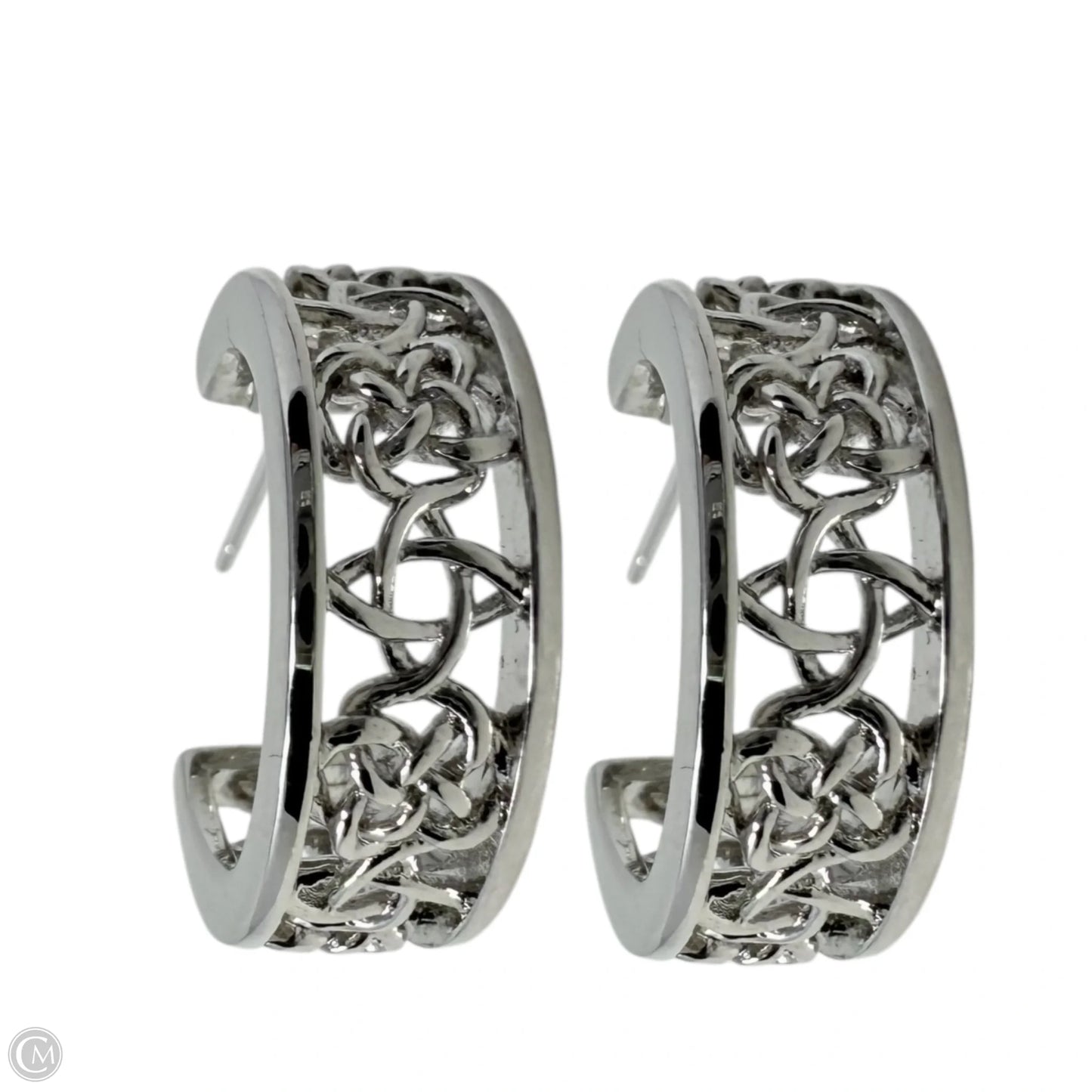 Kelly Huggie Earrings in Silver Designer By Kendra Scott