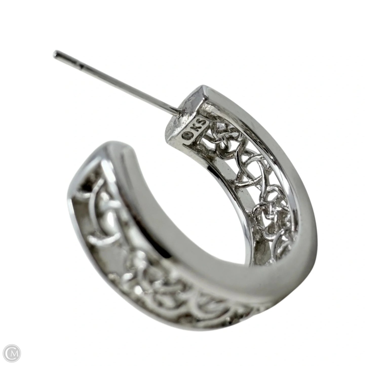 Kelly Huggie Earrings in Silver Designer By Kendra Scott