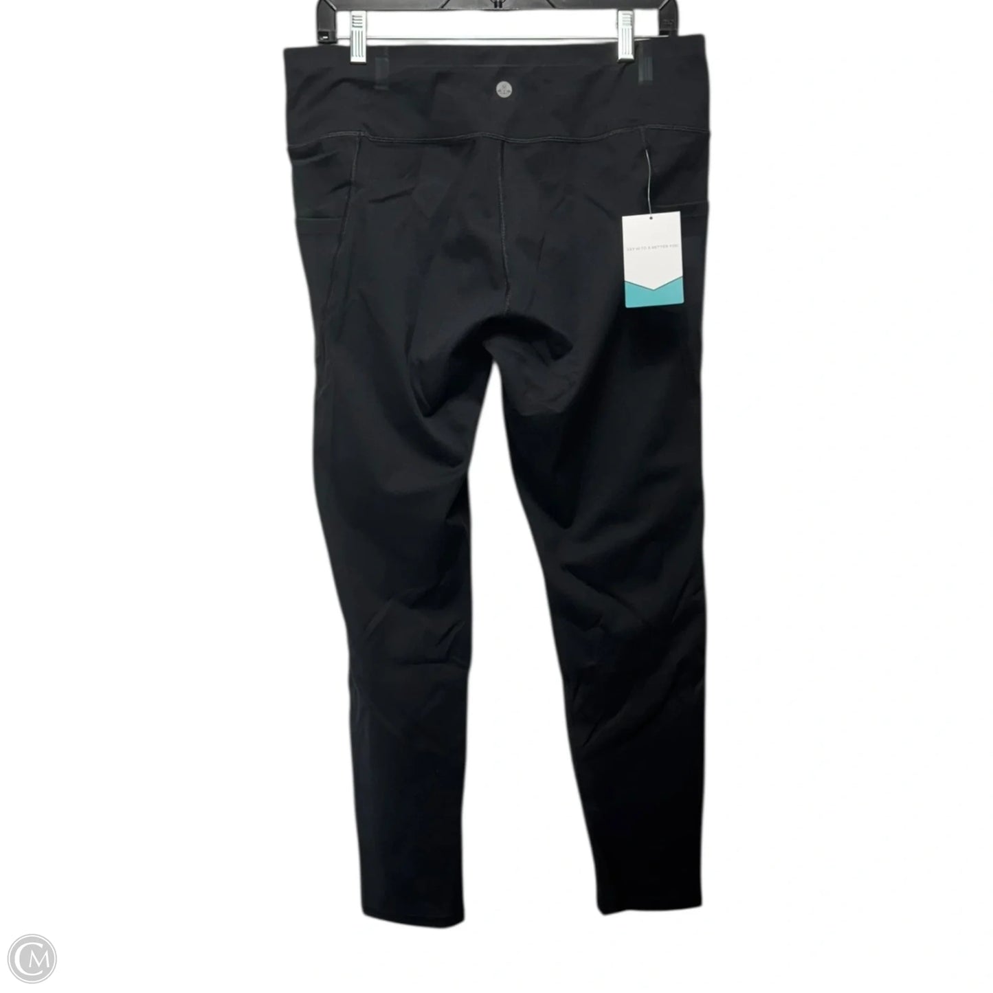 Athletic Leggings By Health yoga In Black, Size: Xxl