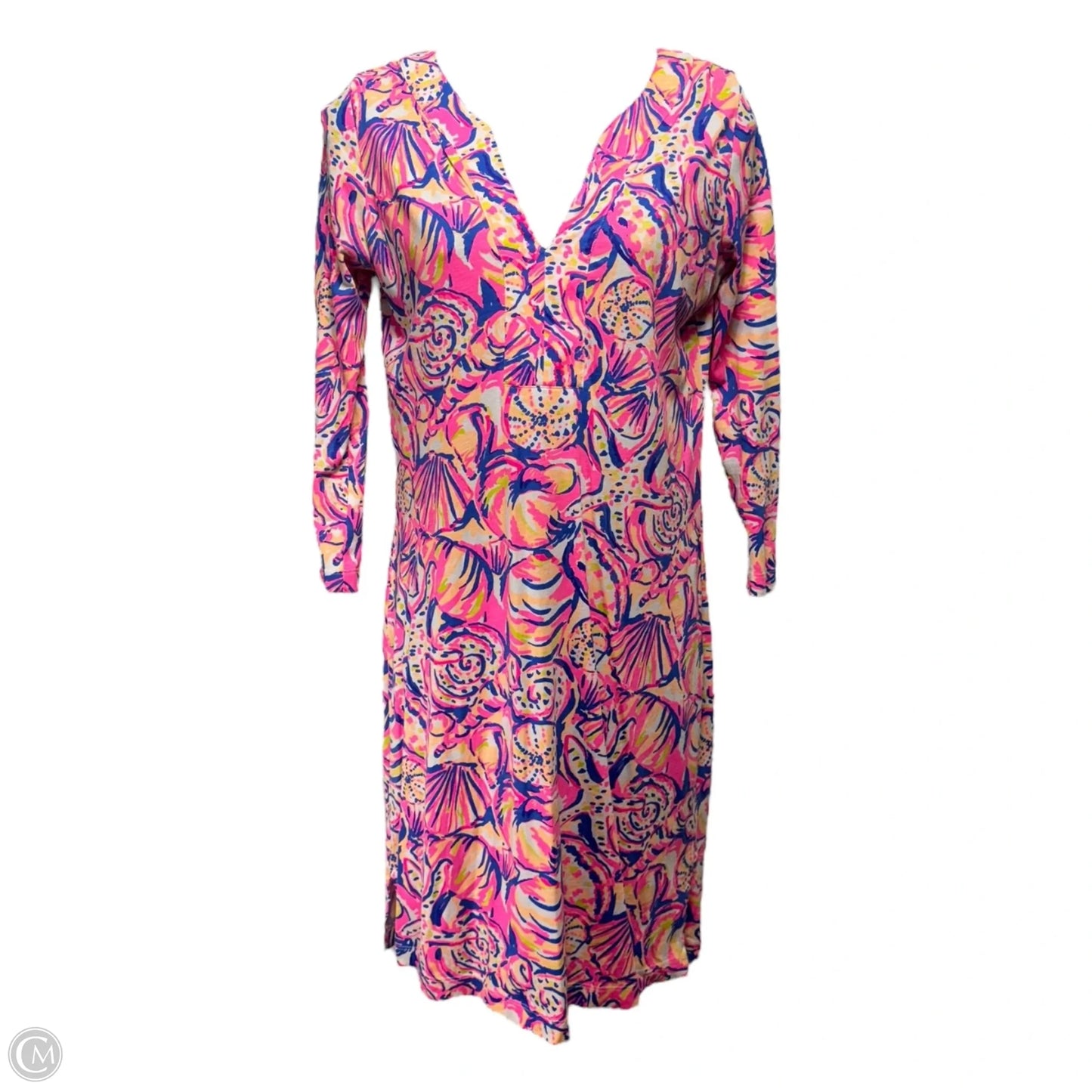 Riva Dress Designer By Lilly Pulitzer In Shell Of A Time, Size: XXS