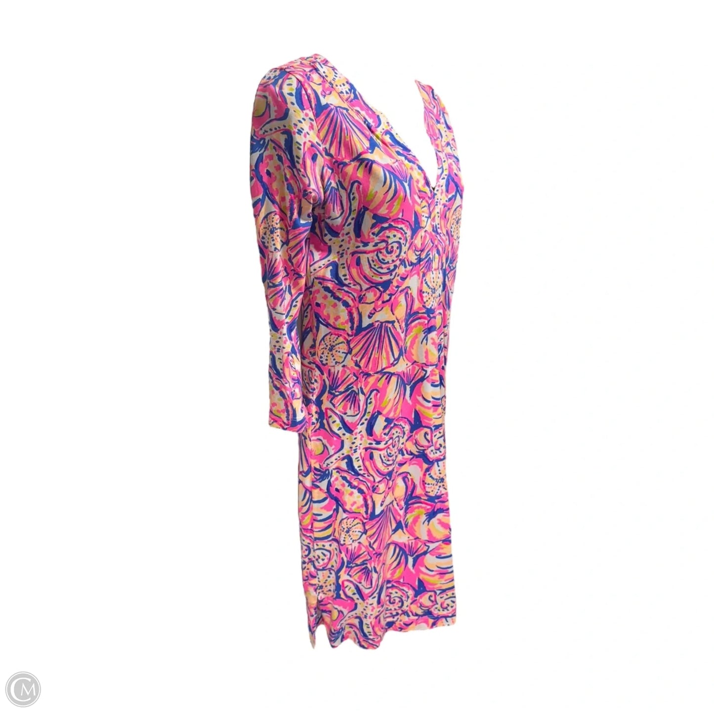 Riva Dress Designer By Lilly Pulitzer In Shell Of A Time, Size: XXS