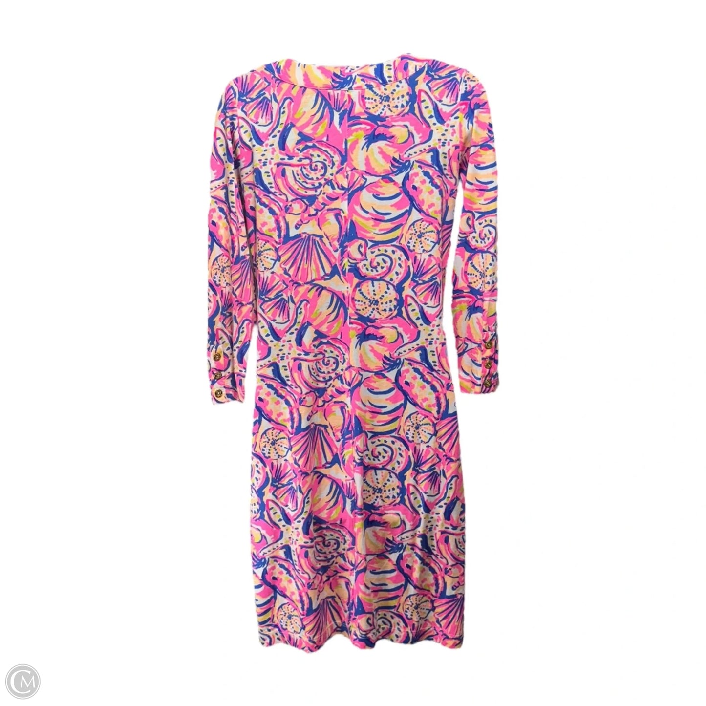 Riva Dress Designer By Lilly Pulitzer In Shell Of A Time, Size: XXS