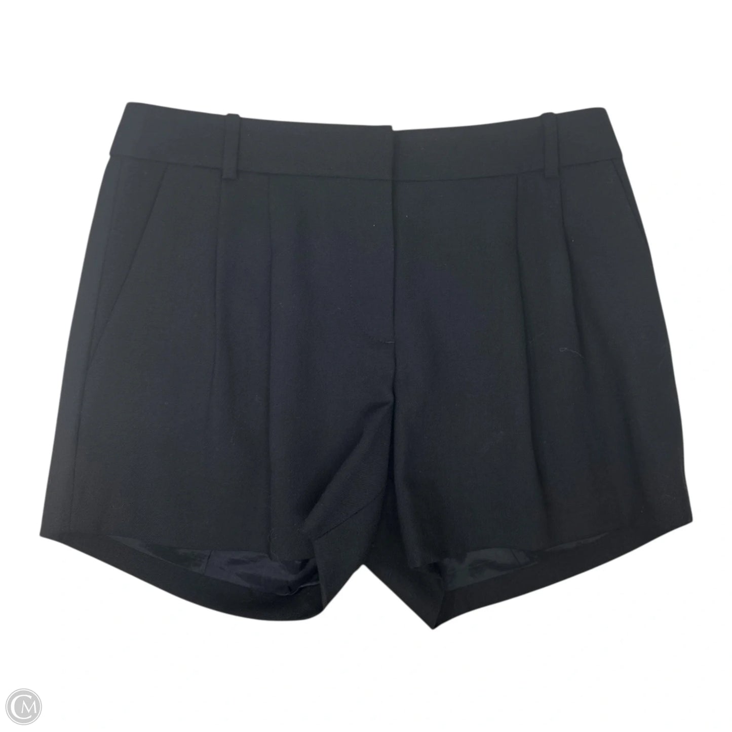Wool Trouser Shorts By J. Crew In Black, Size: 0