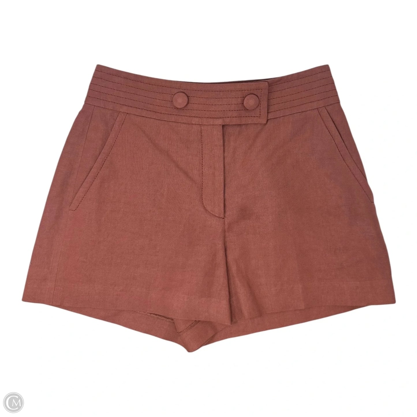 Shorts Designer By Missoni In Orange, Size: S