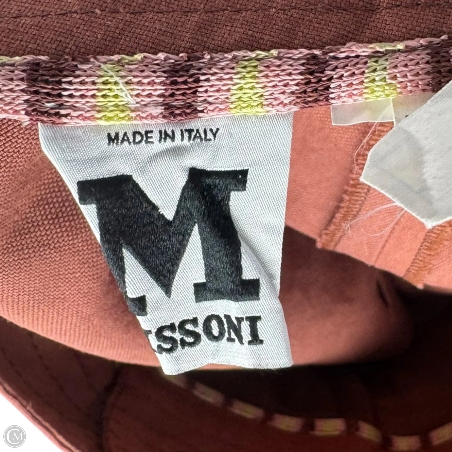 Shorts Designer By Missoni In Orange, Size: S