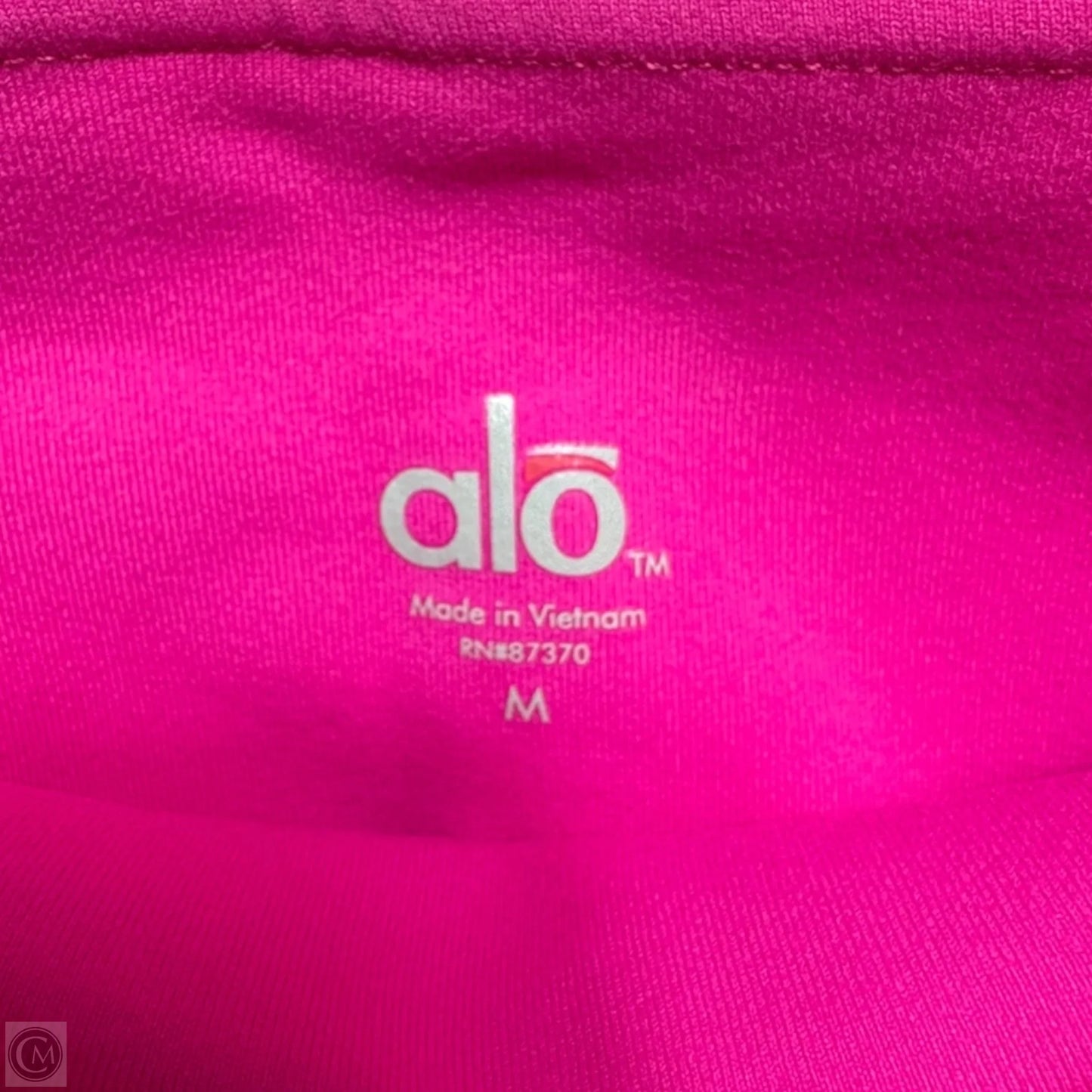 Athletic Leggings Capris By Alo In Pink, Size: M