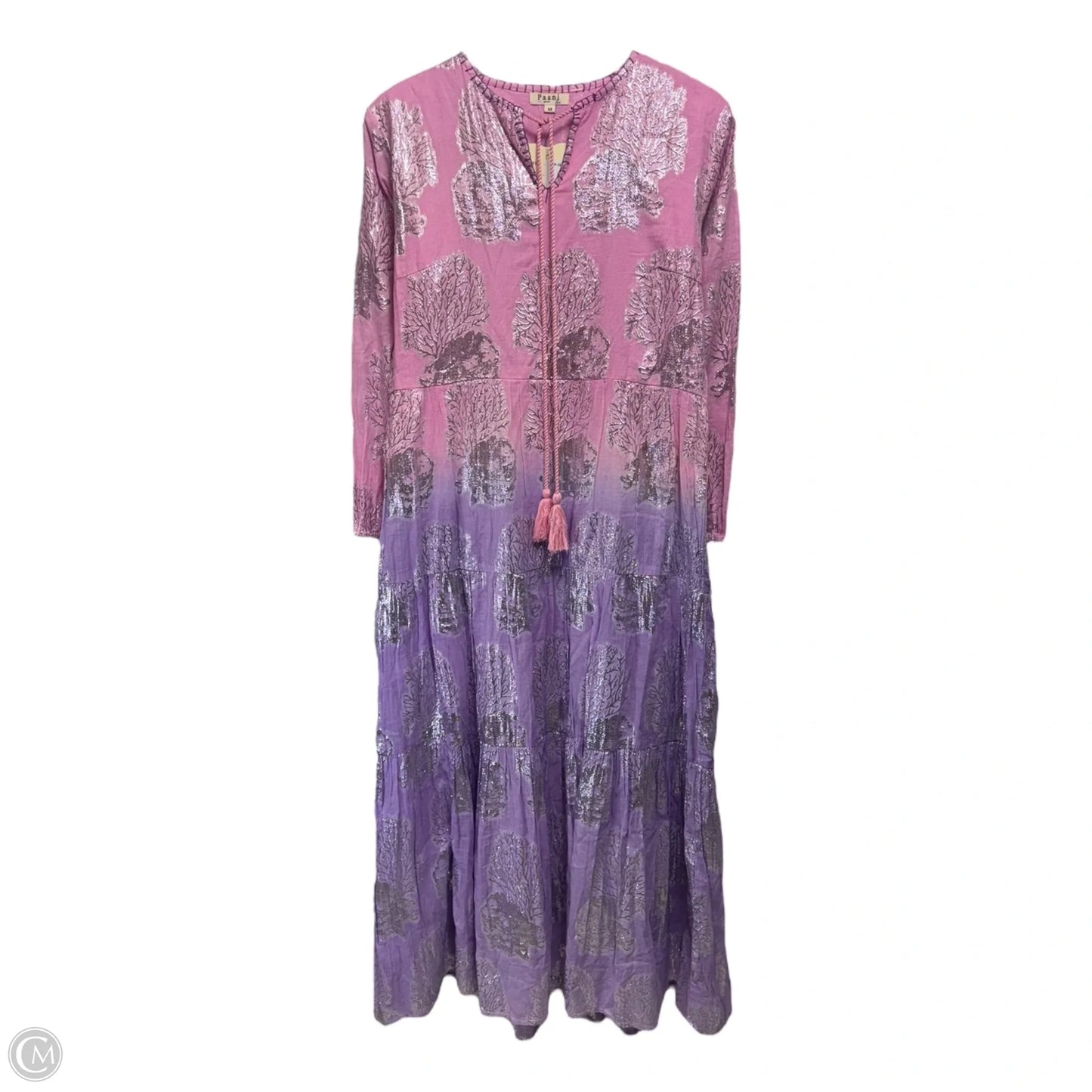 Dress Casual Maxi By Paani In Pink & Purple, Size: M