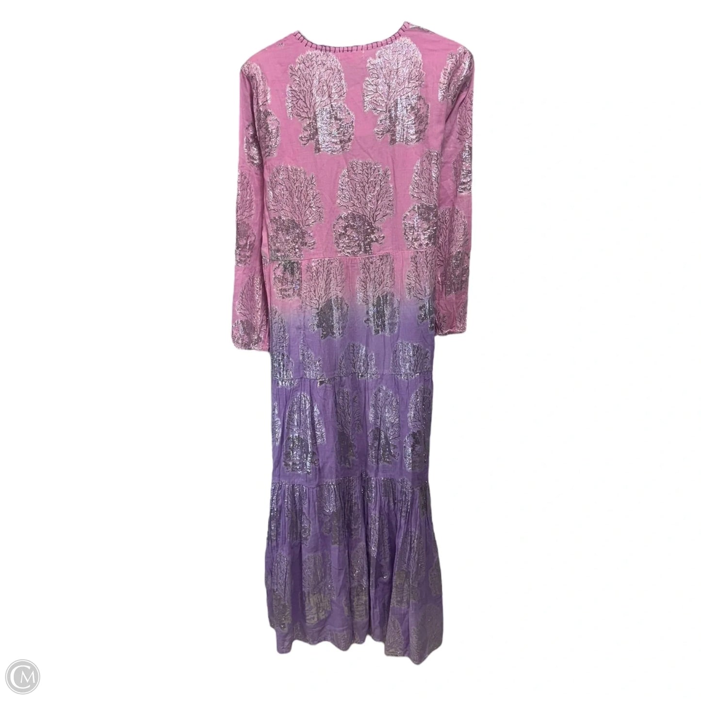 Dress Casual Maxi By Paani In Pink & Purple, Size: M