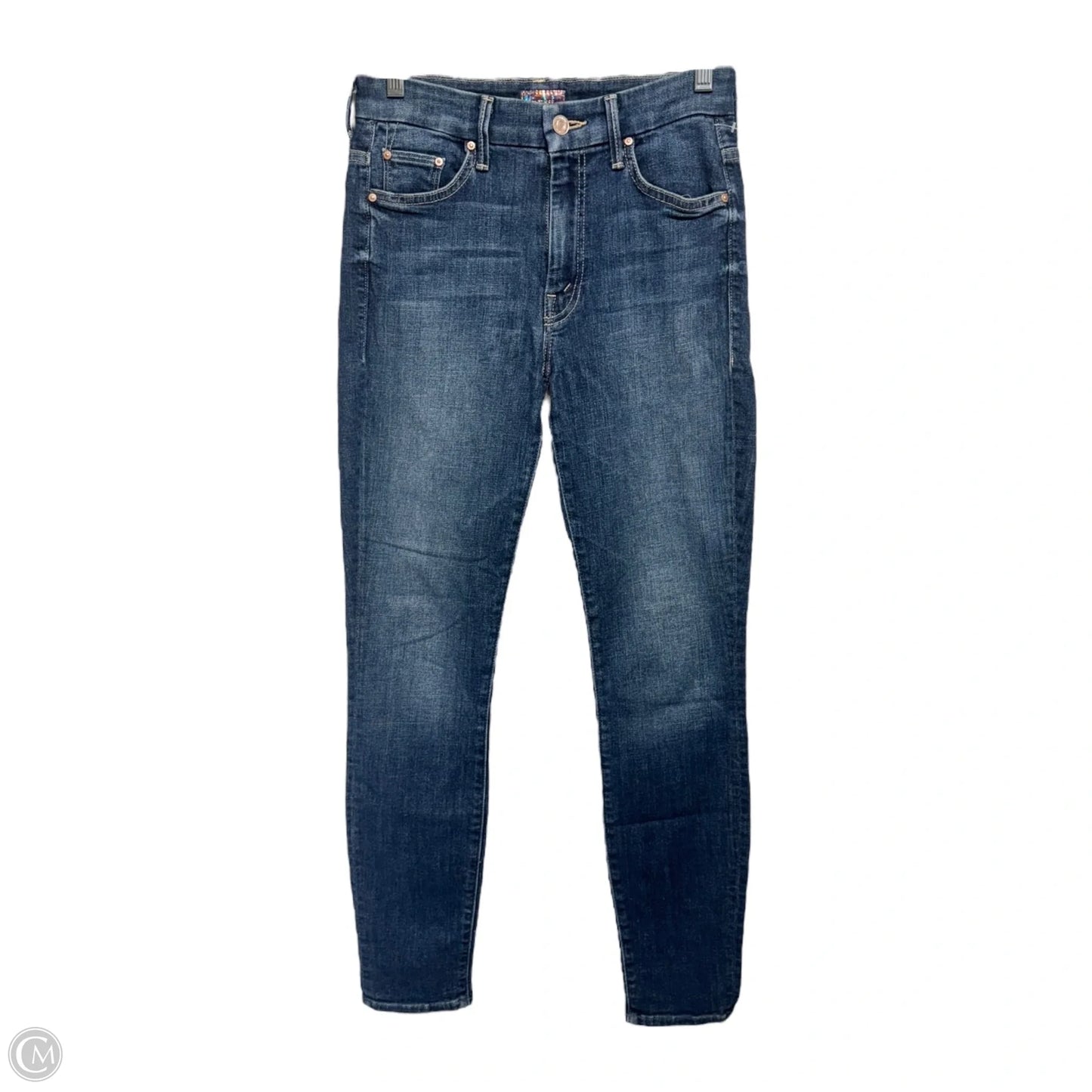 Jeans Skinny By Mother In Blue Denim, Size: 2