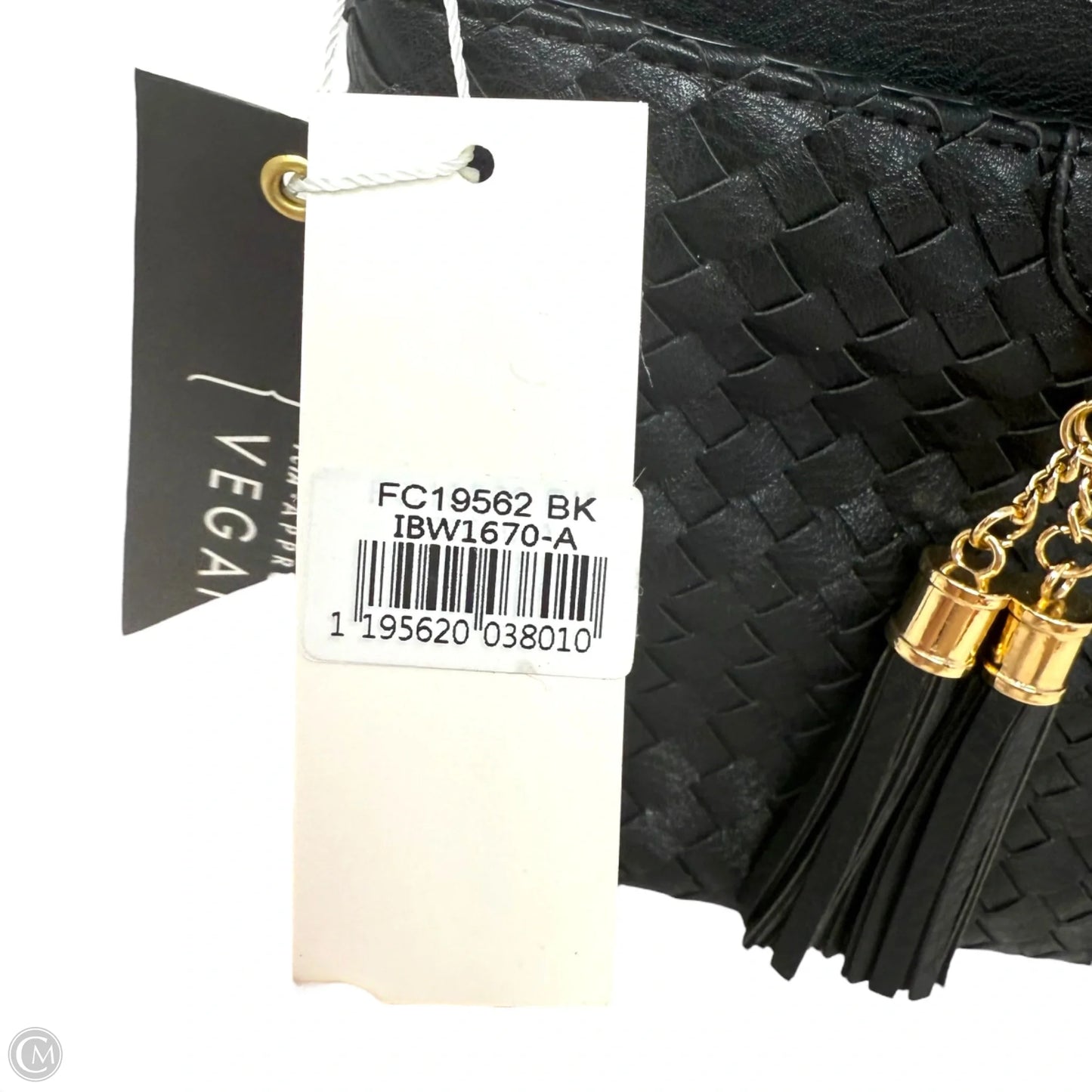 Vegan Leather Crossbody By Poppi, Size: Medium