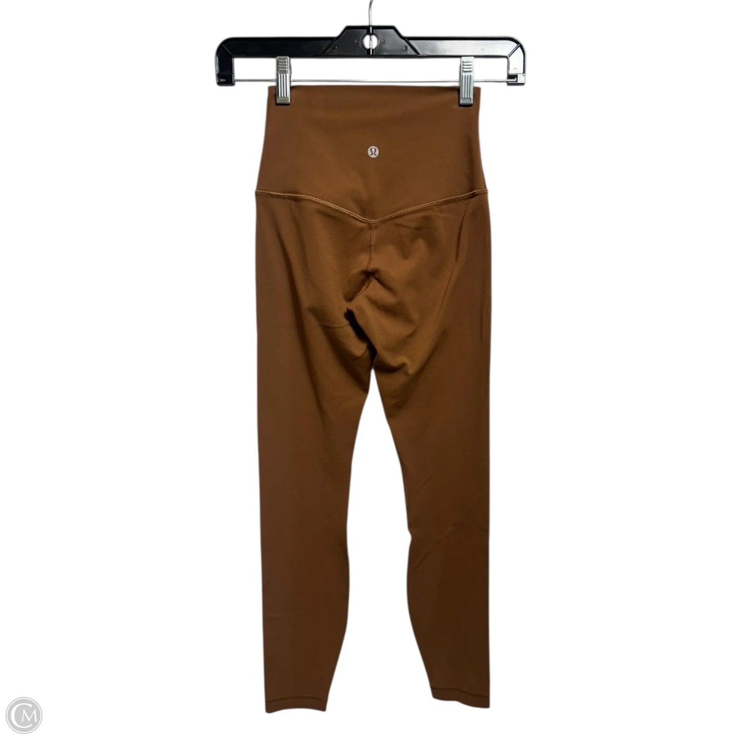Athletic Leggings By Lululemon In Brown, Size: 2