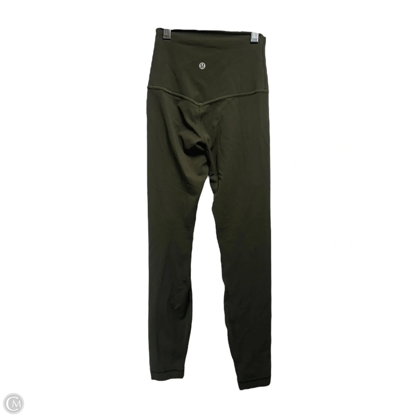 Athletic Leggings By Lululemon In Green, Size: 0