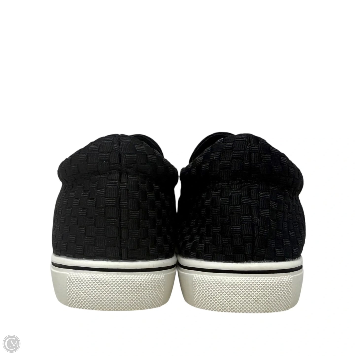 Bernie Mev Ofelila Black Slip On Sneakers By Bernie Mev In Black, Size: 9.5