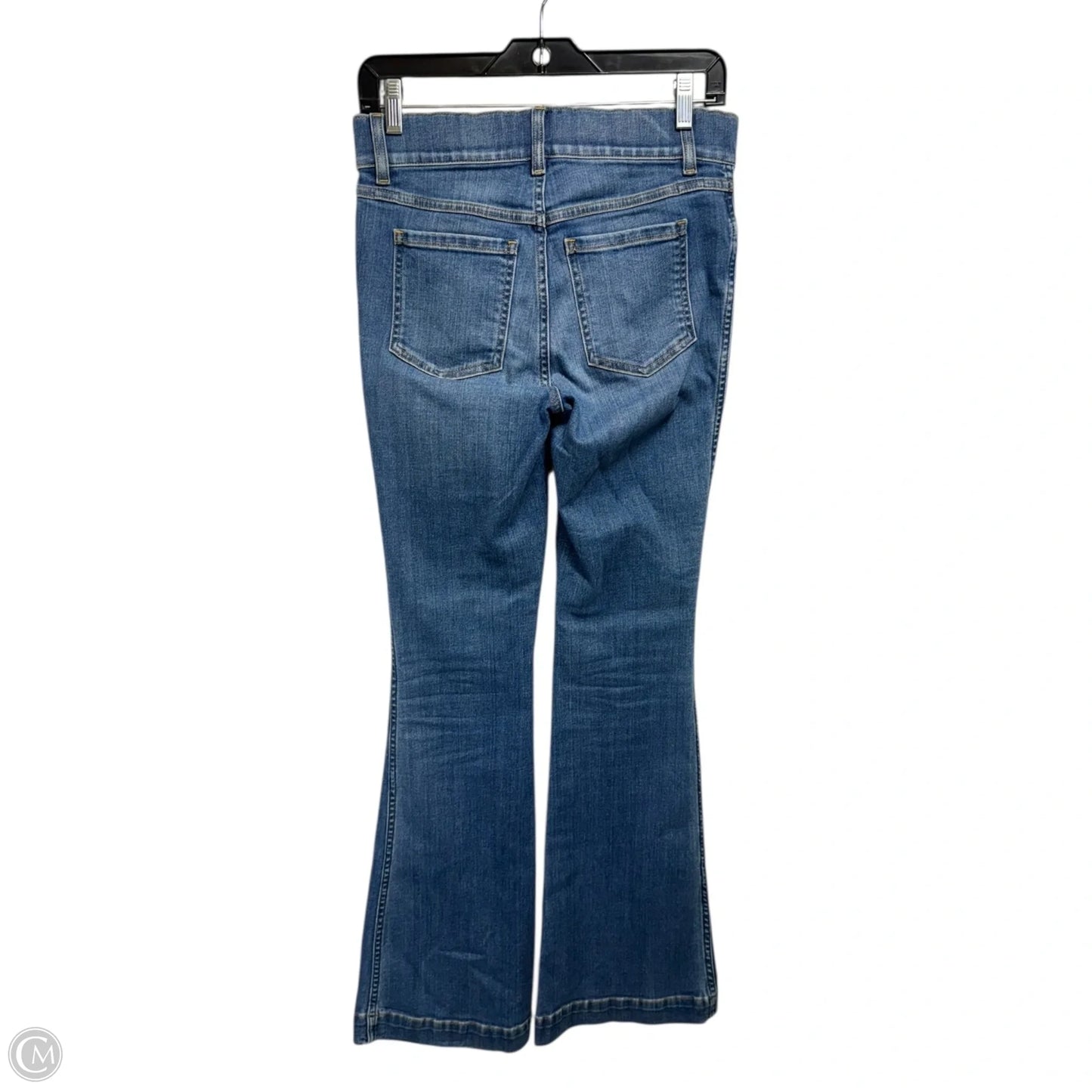 Jeans Flared By Spanx In Blue Denim, Size: S