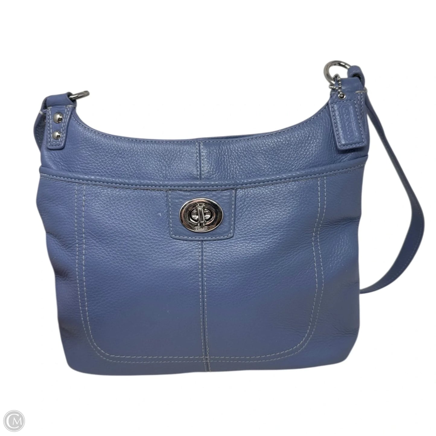 Penelope Turnlock Crossbody Designer By Coach, Size: Medium