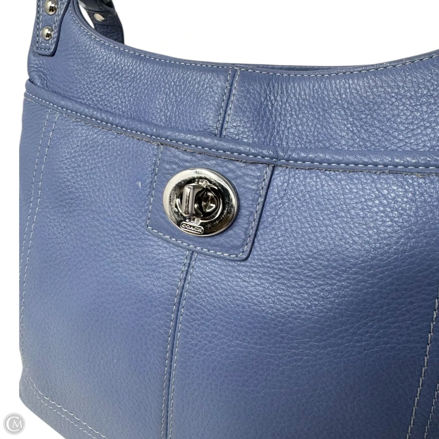 Penelope Turnlock Crossbody Designer By Coach, Size: Medium