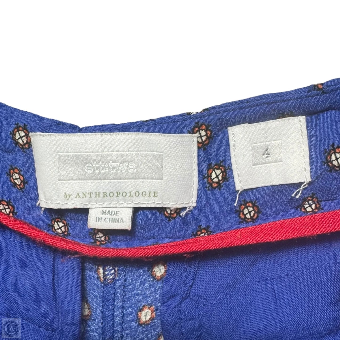 Wide Leg Printed Pants By Ett:twa By Anthropology In Multi-colored, Size: 4
