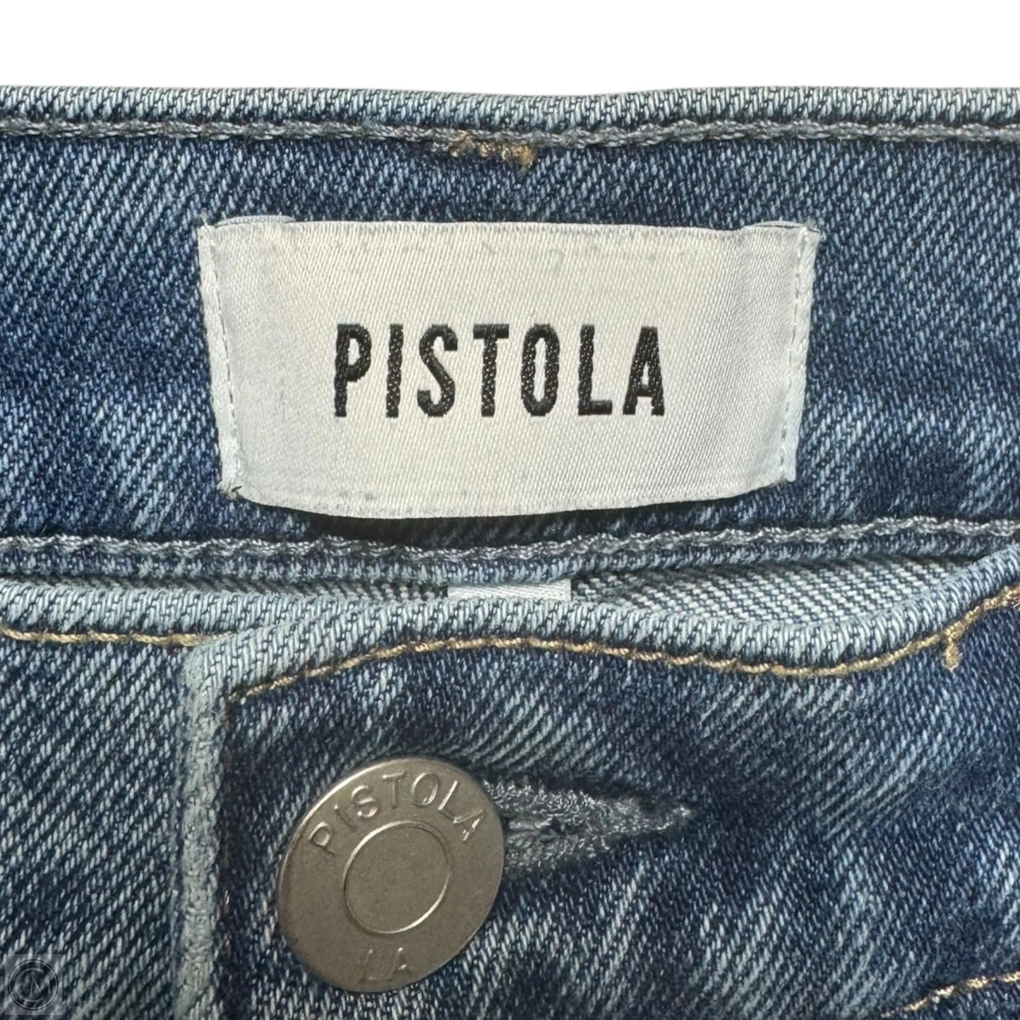 Jeans Boot Cut By Pistola In Blue Denim, Size: 8