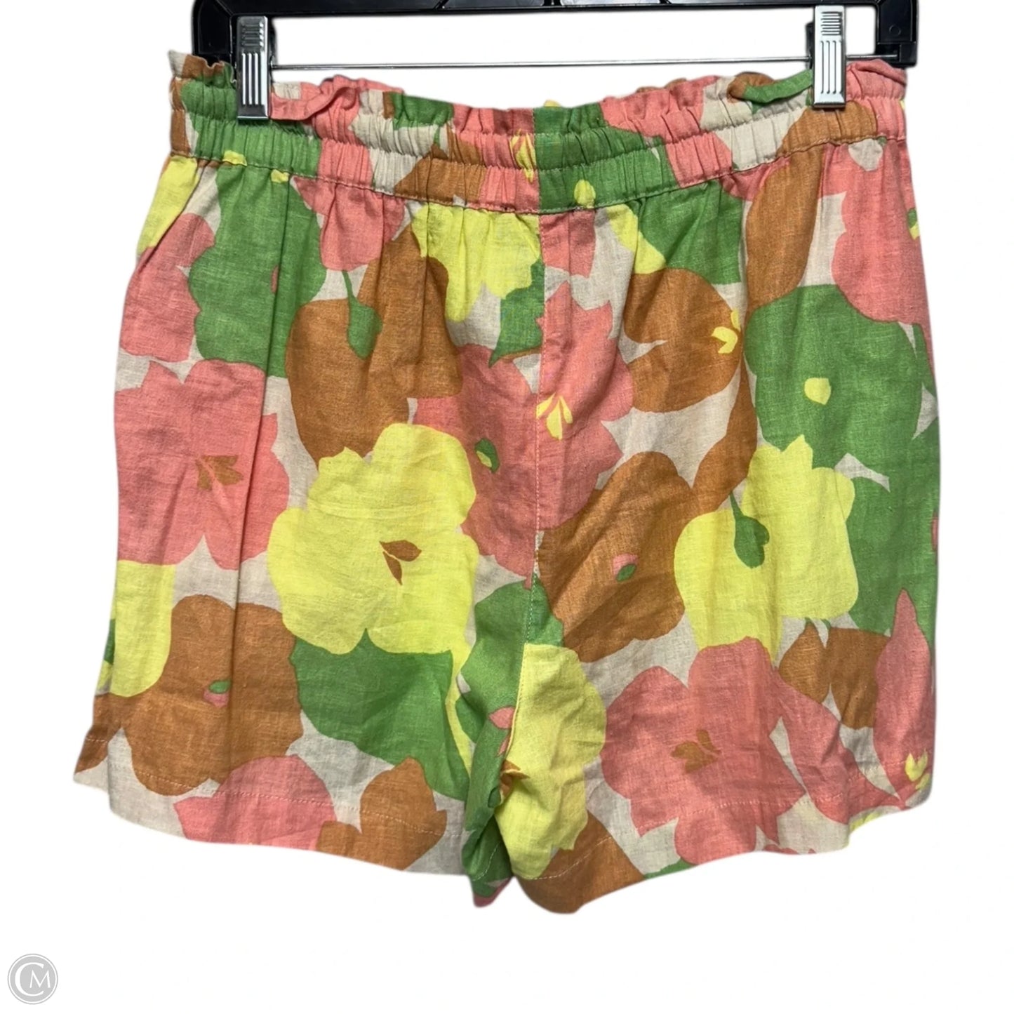 Linen Blend Shorts By Sanctuary In Multi-colored, Size: S