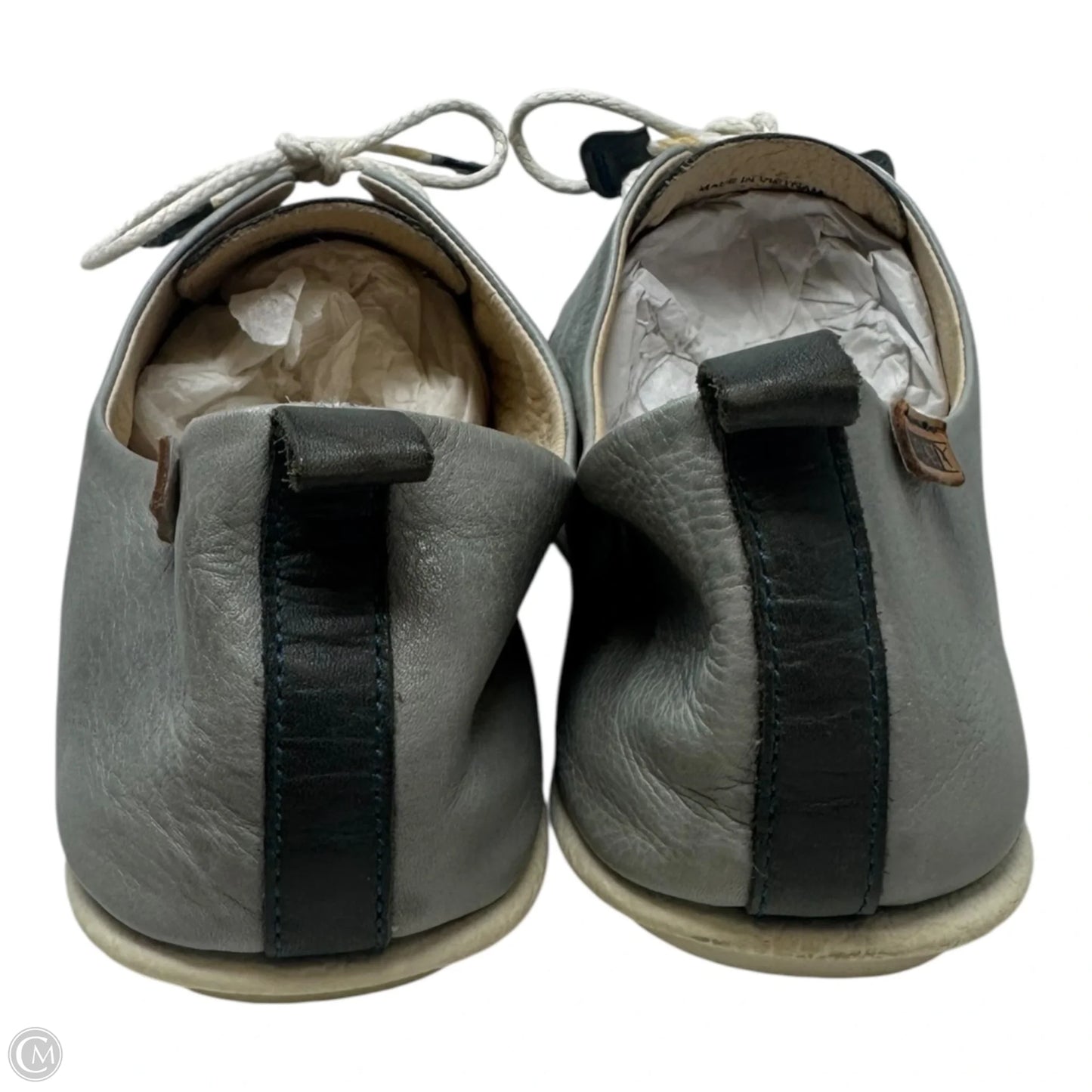 Leather Shoes Flats By Pikolinos In Grey, Size: 11