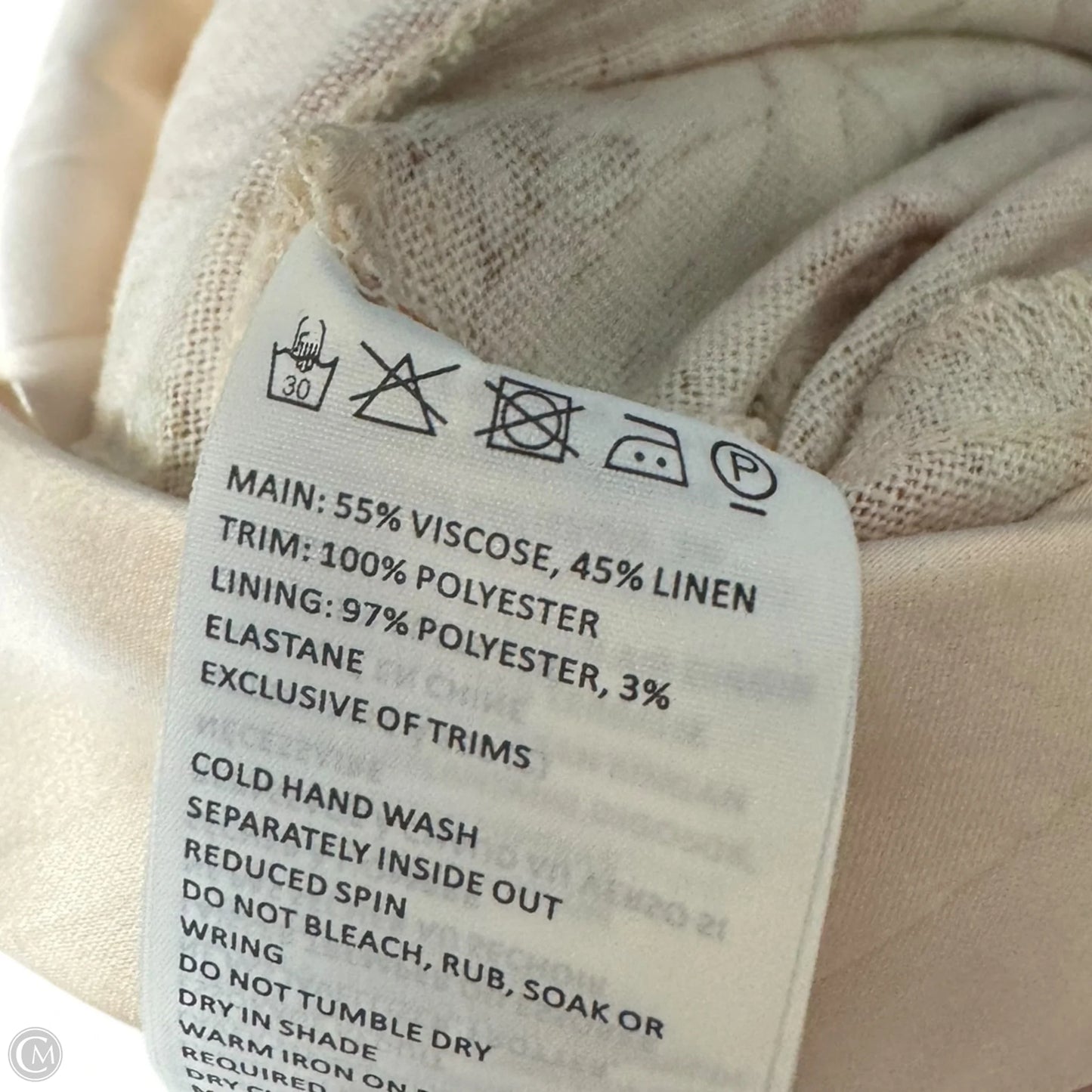 Caitlyn Halter Linen Blend Off Shoulder Ruffle Dress Casual Short By Bardot In Floral Print, Size: Xs