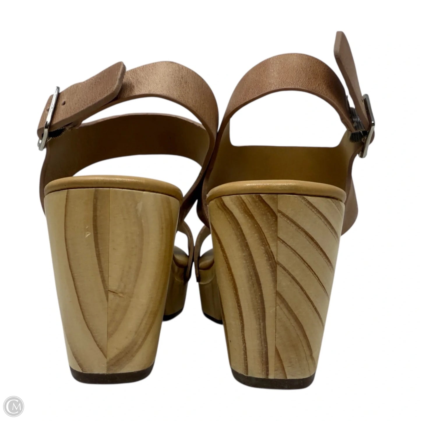 All-day Open Toe Clog By Nisolo In Tan, Size: 7