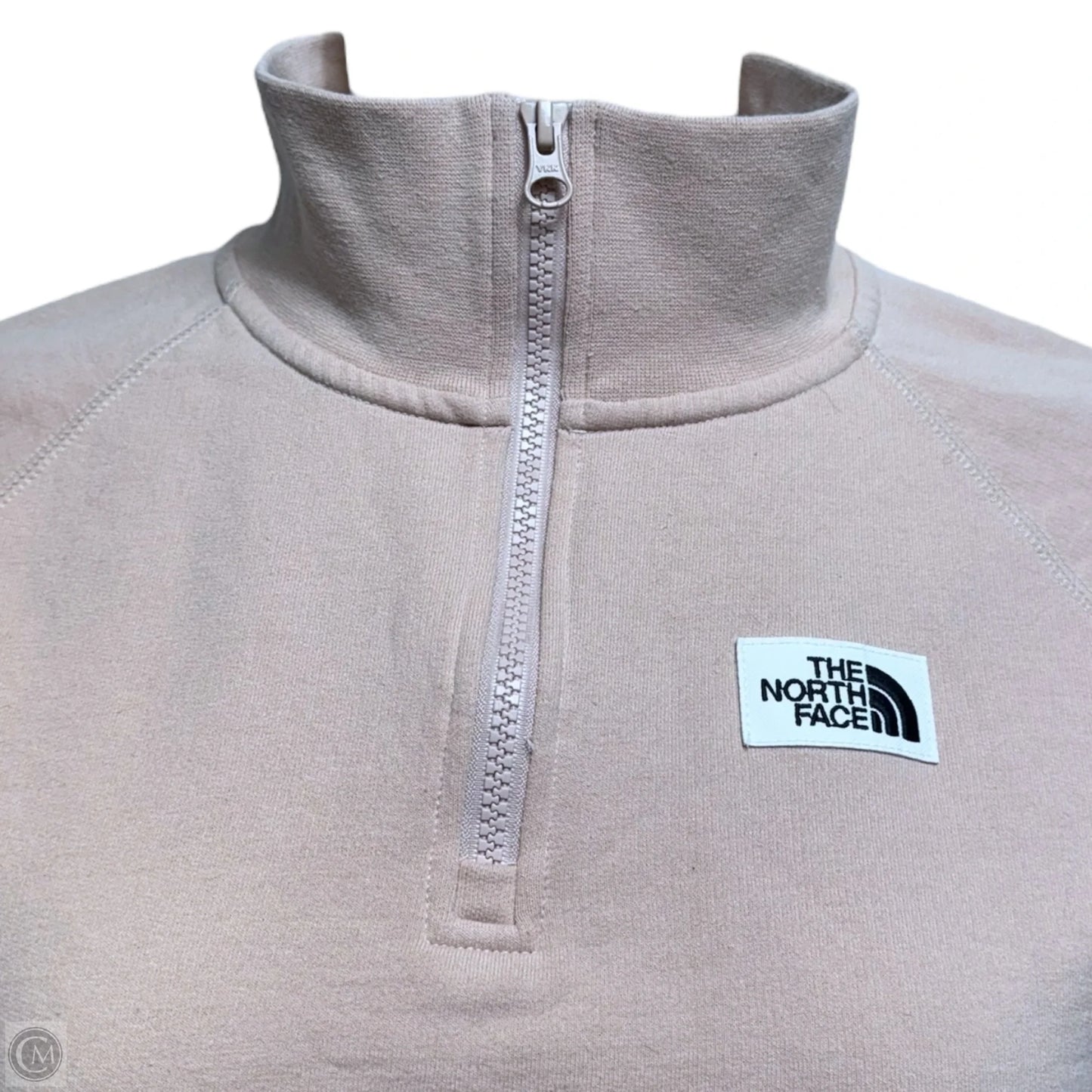Athletic Sweatshirt Collar By The North Face In Pink, Size: M