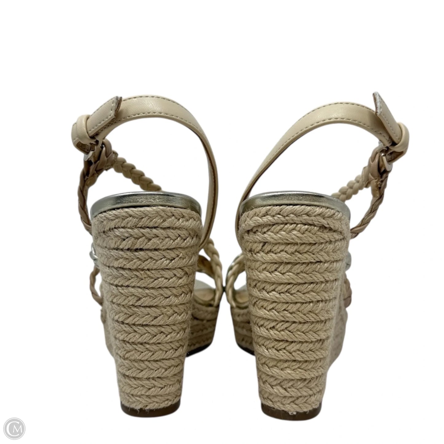 Halsee Espadrille Wedge Sandals By Nine West In Multi-colored, Size: 7