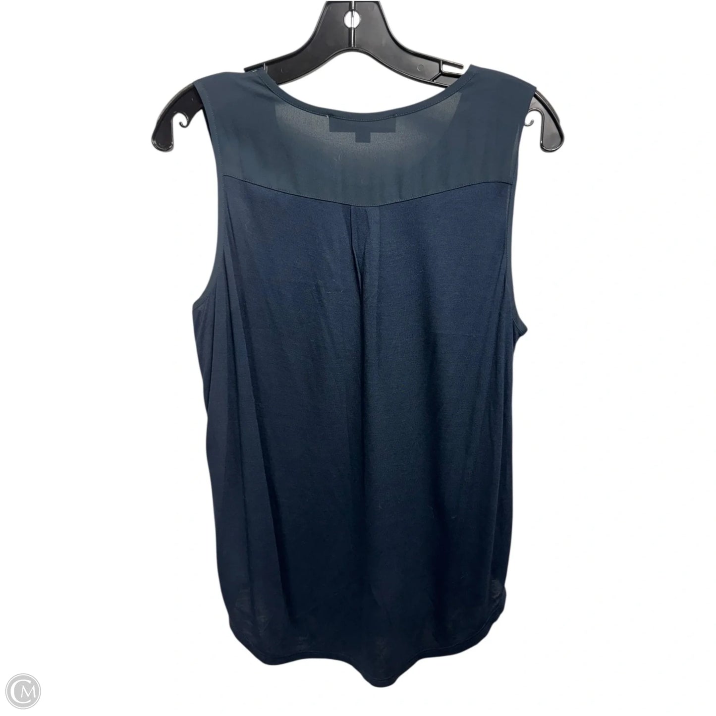 Top Sleeveless By Loft In Teal, Size: S