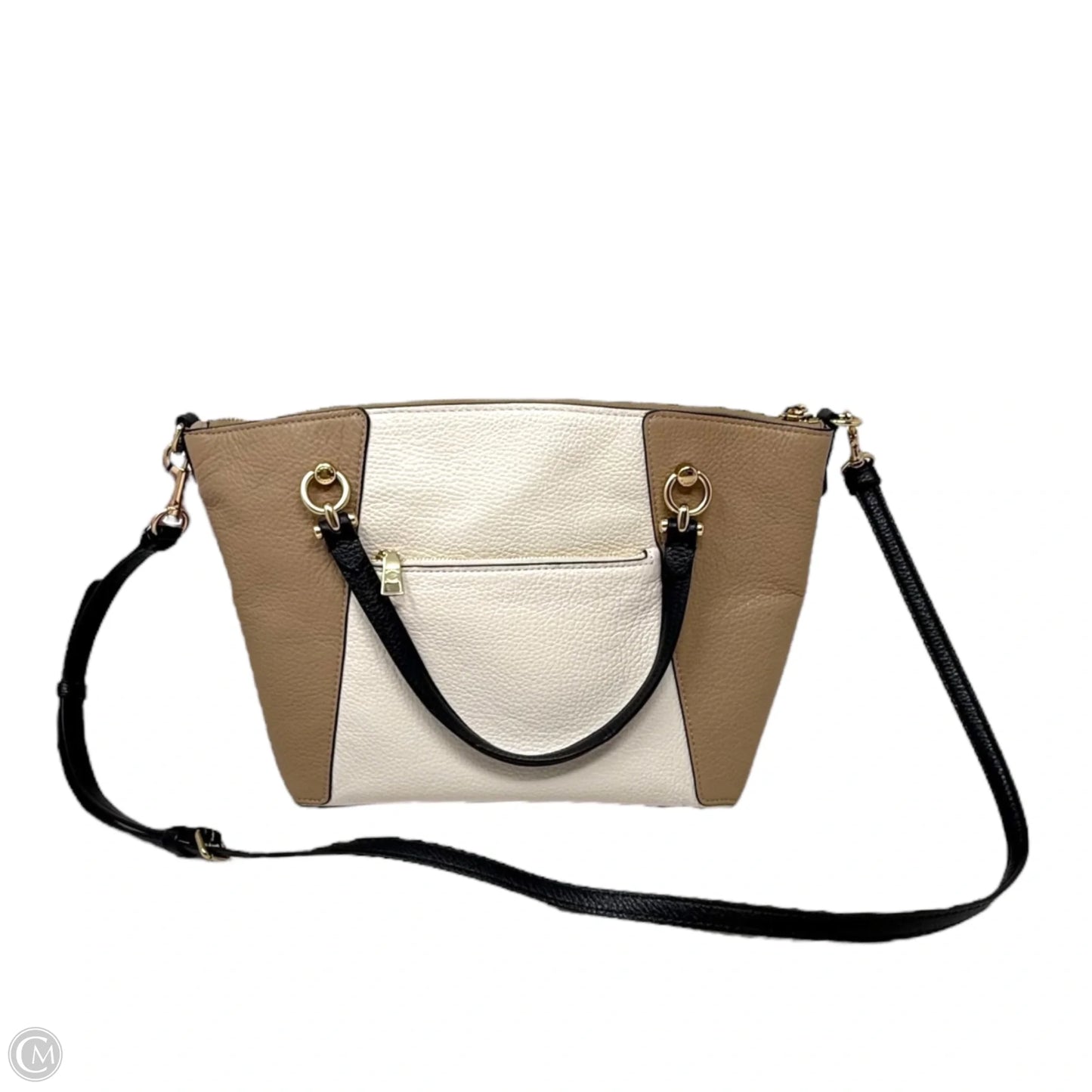 Kacey Satchel Crossbody Designer By Coach In Colorblock Chalk Multi, Size: Medium