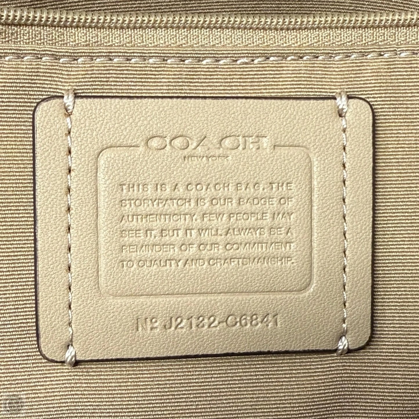Kacey Satchel Crossbody Designer By Coach In Colorblock Chalk Multi, Size: Medium