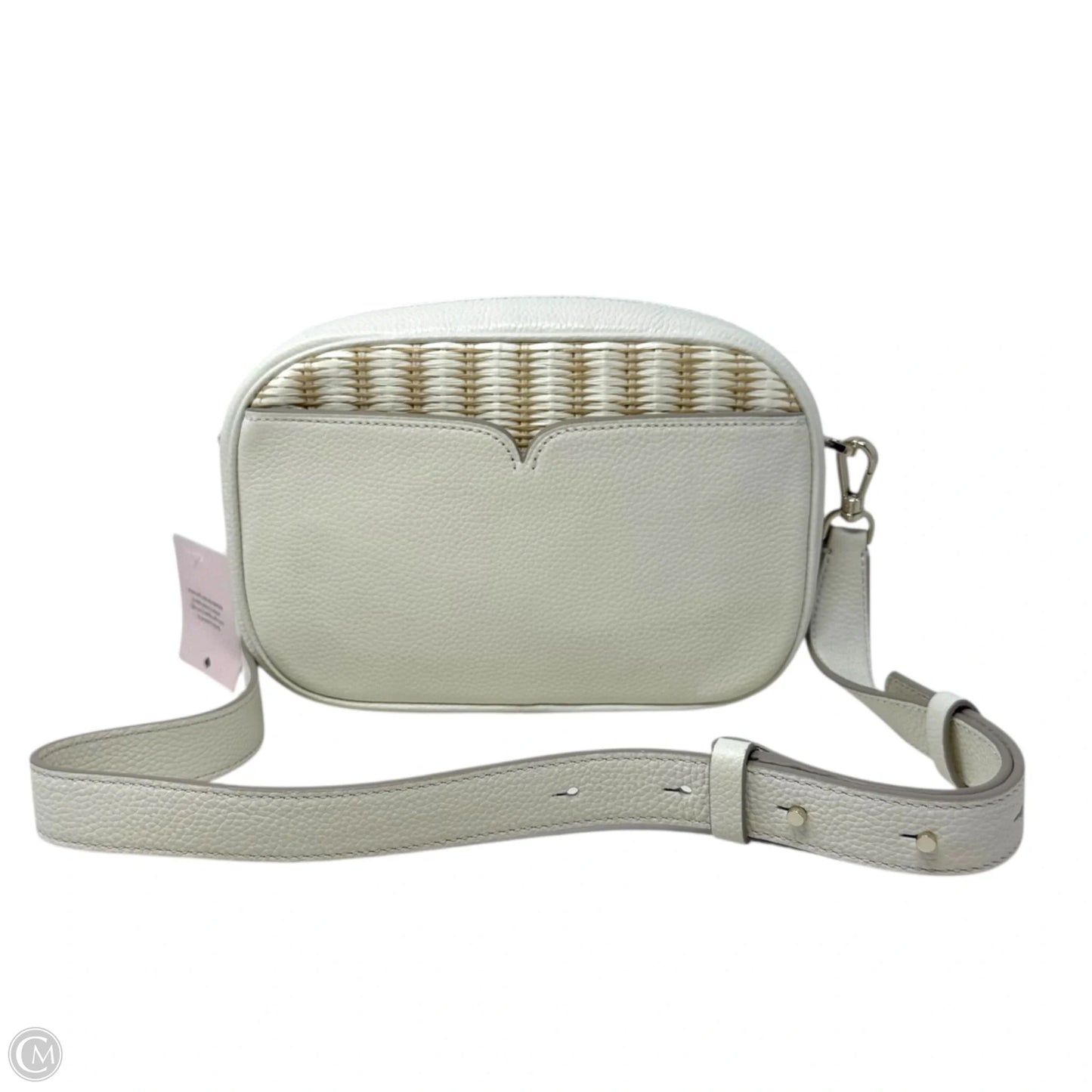 Astrid Straw Medium Crossbody Designer By Kate Spade, Size: Medium
