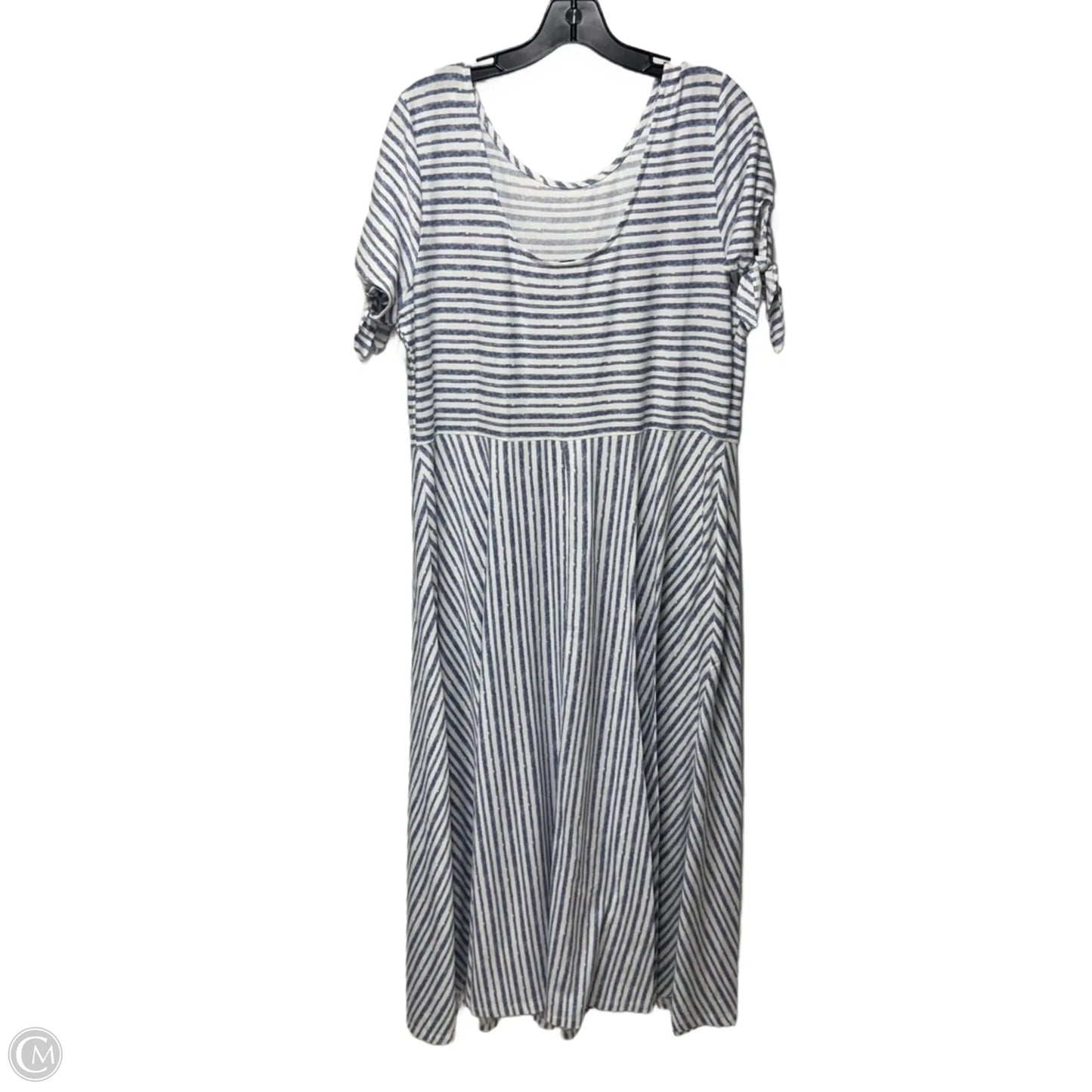 Dress Casual Maxi By Emma And Michele In Striped Pattern, Size: Xl
