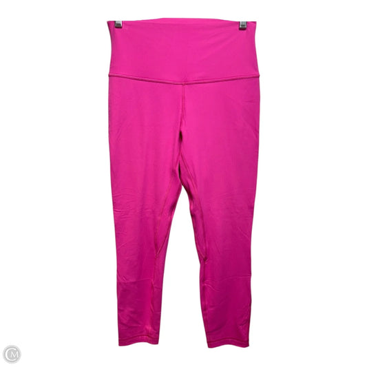 Align Ribbed High-Rise Pant 25"
Sonic Pink By Lululemon In Pink, Size: 8
