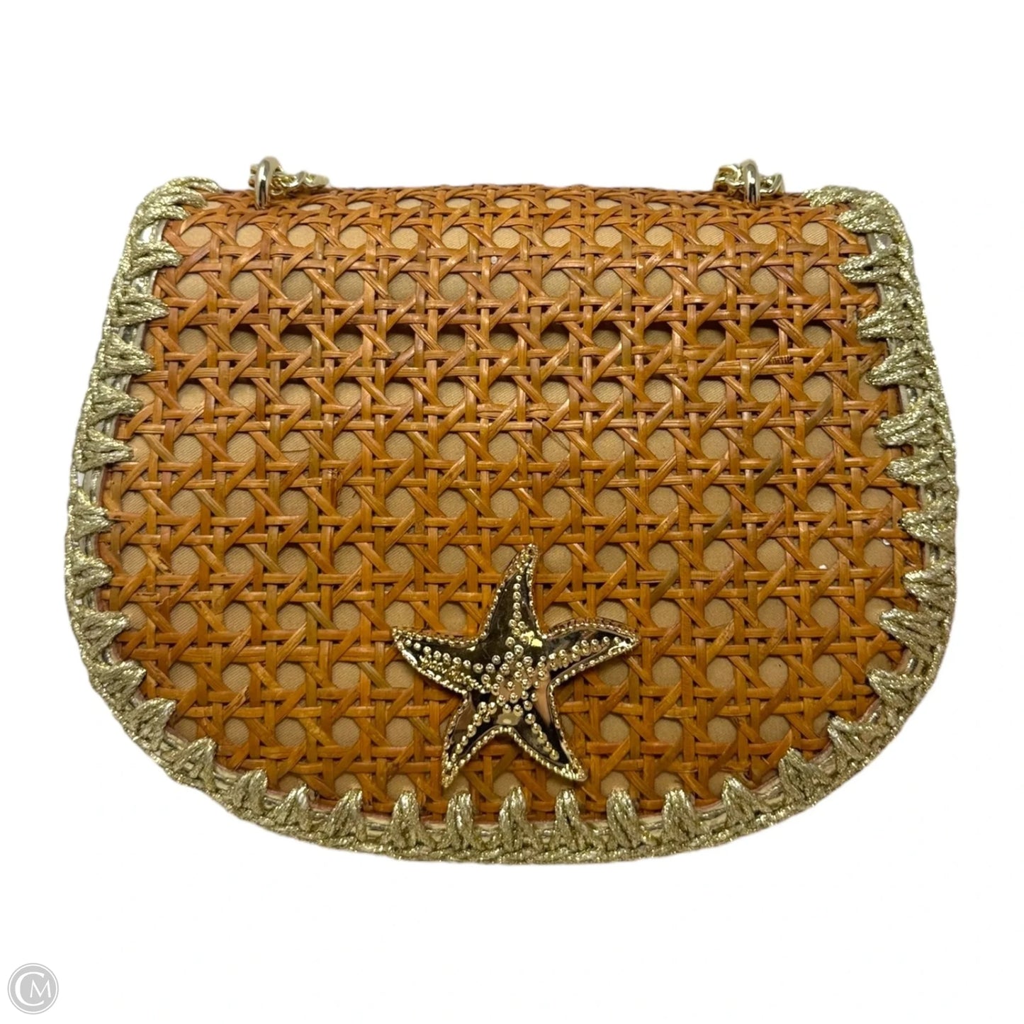 La Concha Cane Crossbody Designer By Lilly Pulitzer, Size: Small