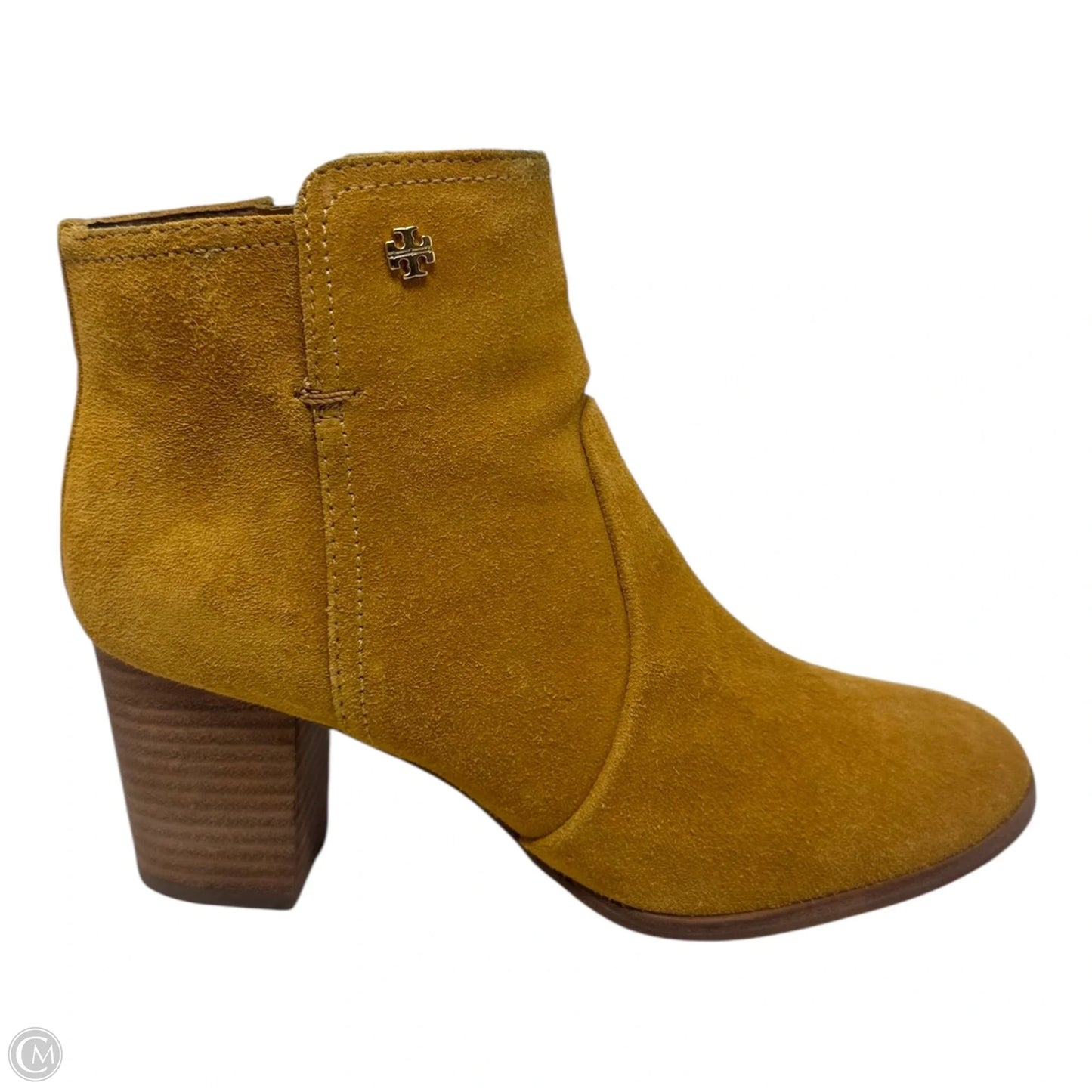 Sabe 65mm Booties Designer By Tory Burch In Tan, Size: 8.5