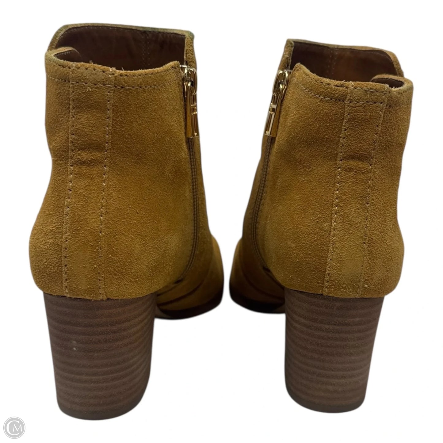 Sabe 65mm Booties Designer By Tory Burch In Tan, Size: 8.5