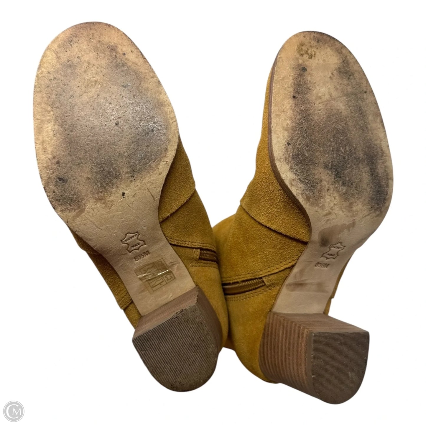 Sabe 65mm Booties Designer By Tory Burch In Tan, Size: 8.5