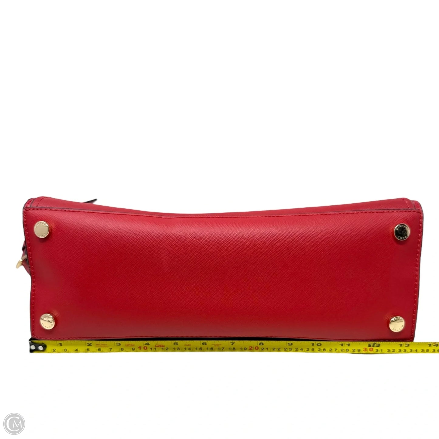 Hope Large Satchel Designer By Michael Kors In Flame, Size: Medium