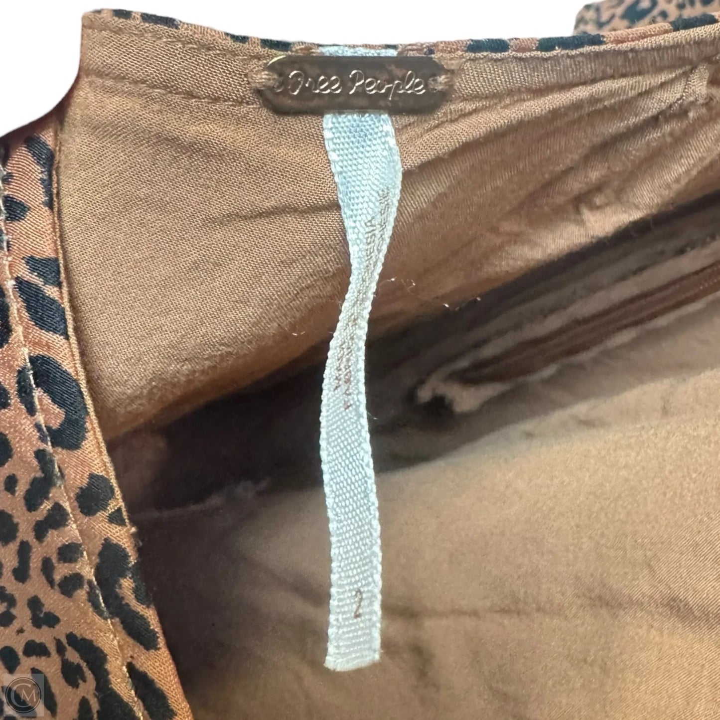 Loveless Printed Midi Dress By Free People In Animal Print, Size: 2