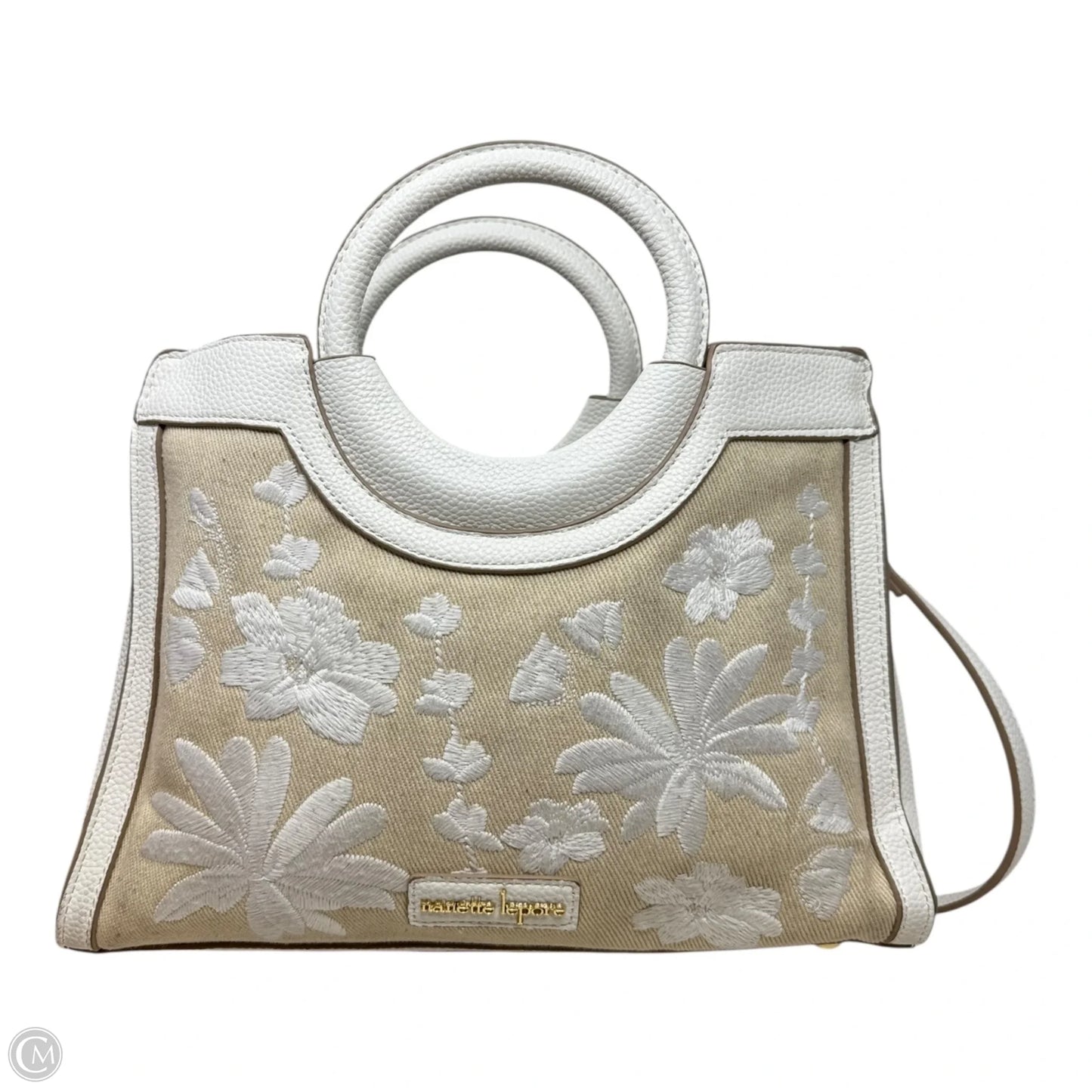 Shawna Embroidered Satchel By Nanette Lepore, Size: Medium